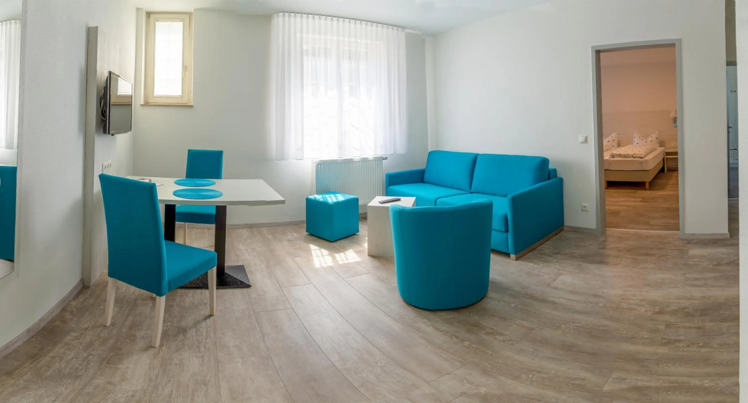 Seating area in Kloster Maria Hilf