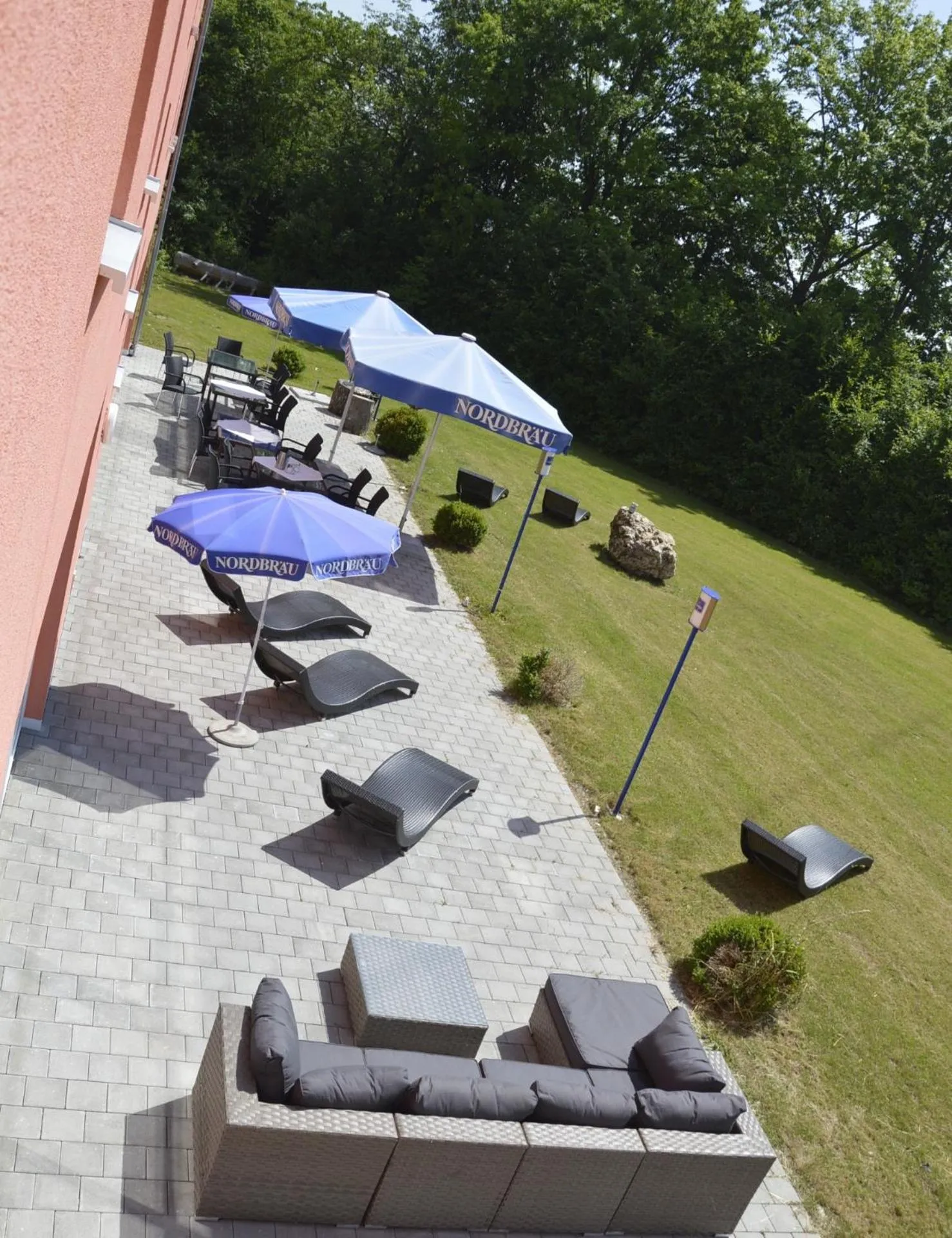 Patio in Hotel am Interpark