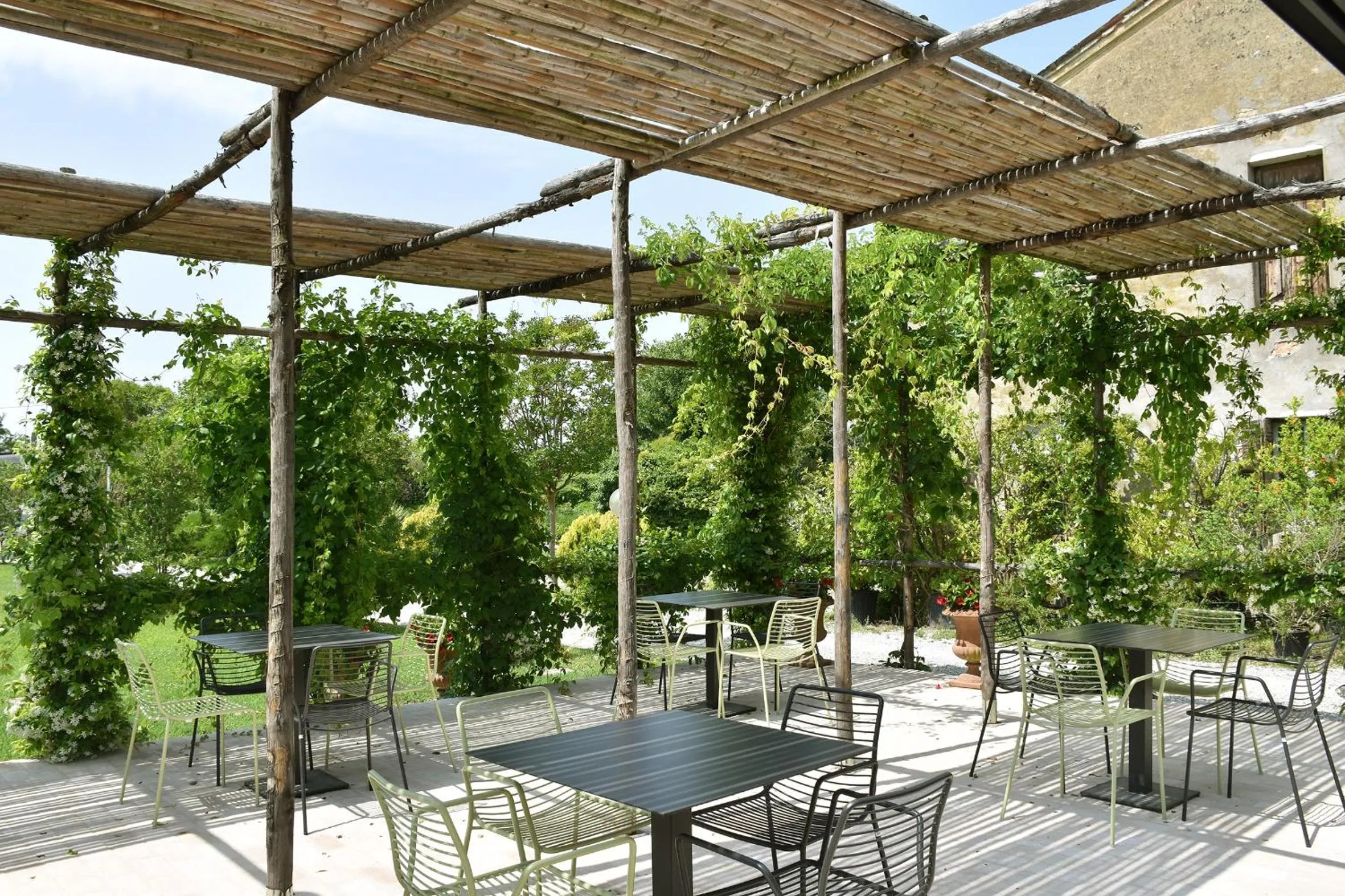 Patio in Venicegreen Agriresort