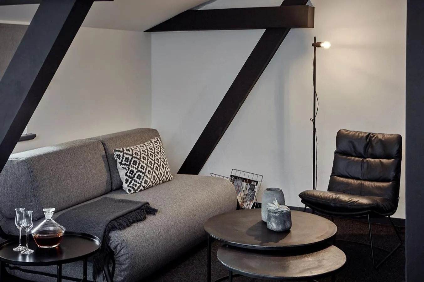 Seating area in Landhaus Flottbek Boutique Hotel
