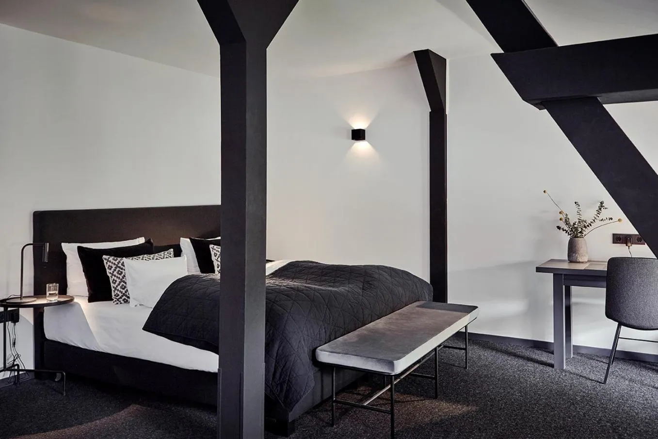 Bed in Landhaus Flottbek Boutique Hotel