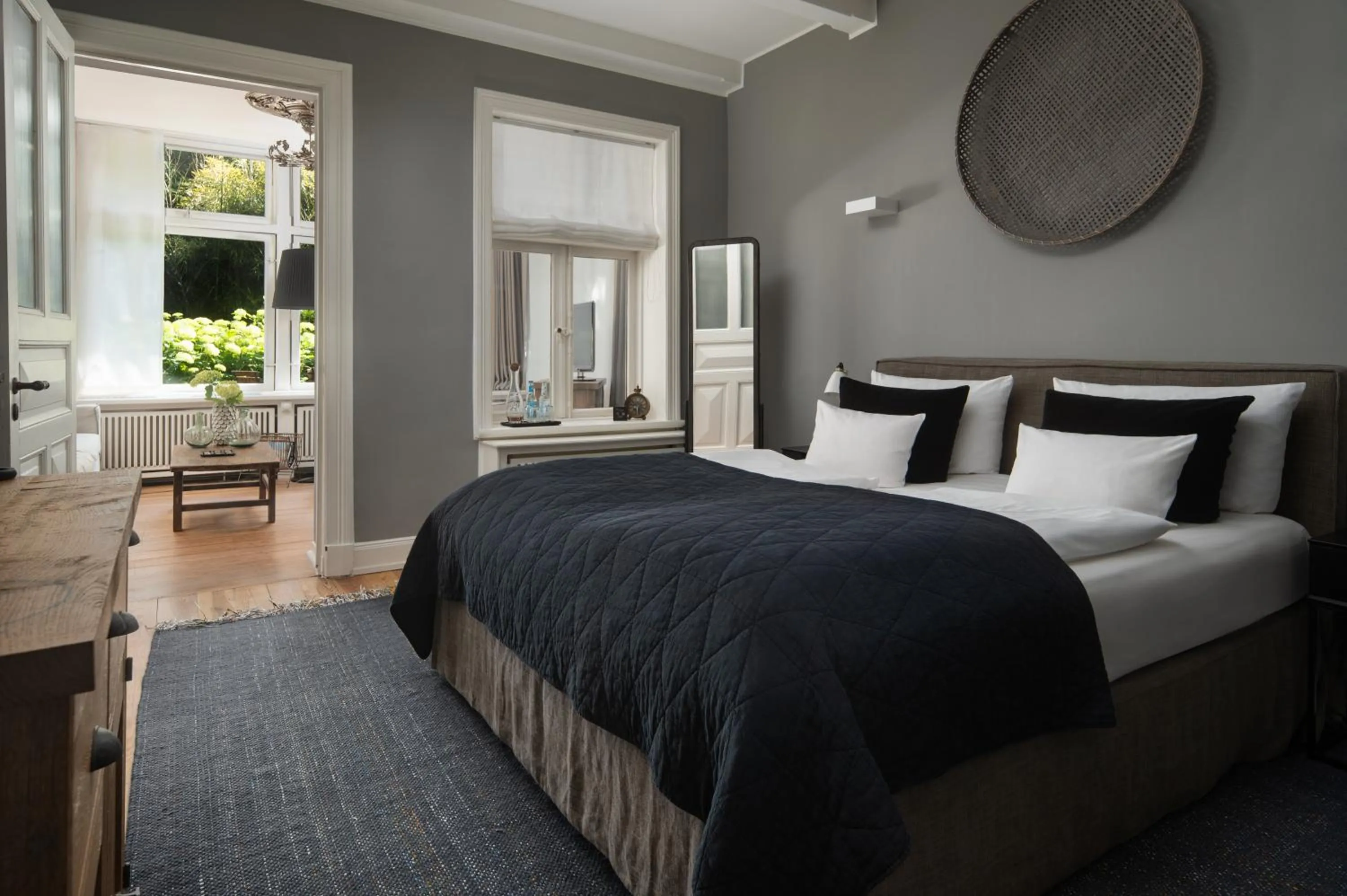 Bed in Landhaus Flottbek Boutique Hotel