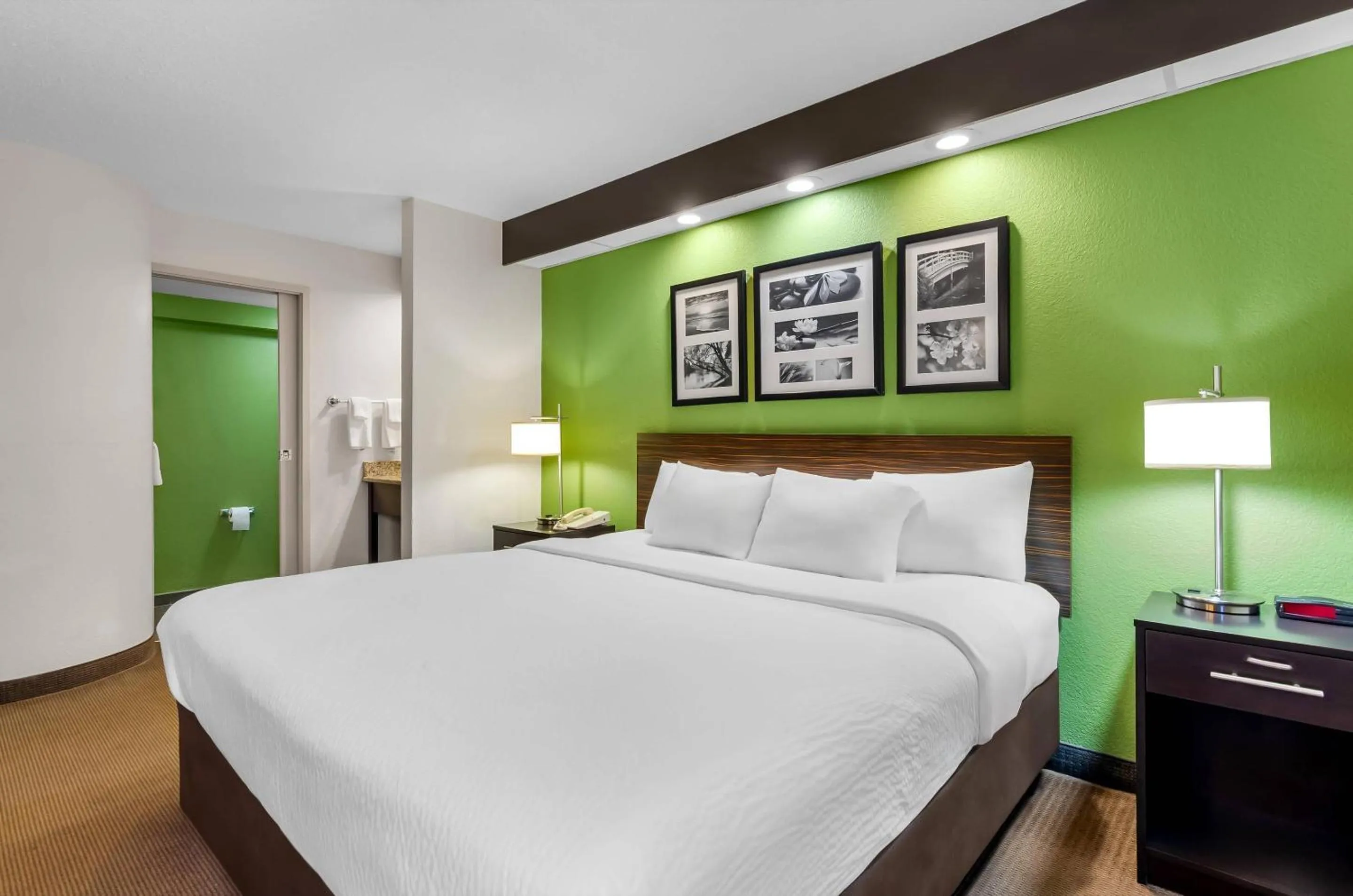 Bedroom, Bed in Sleep Inn Beaver- Beckley