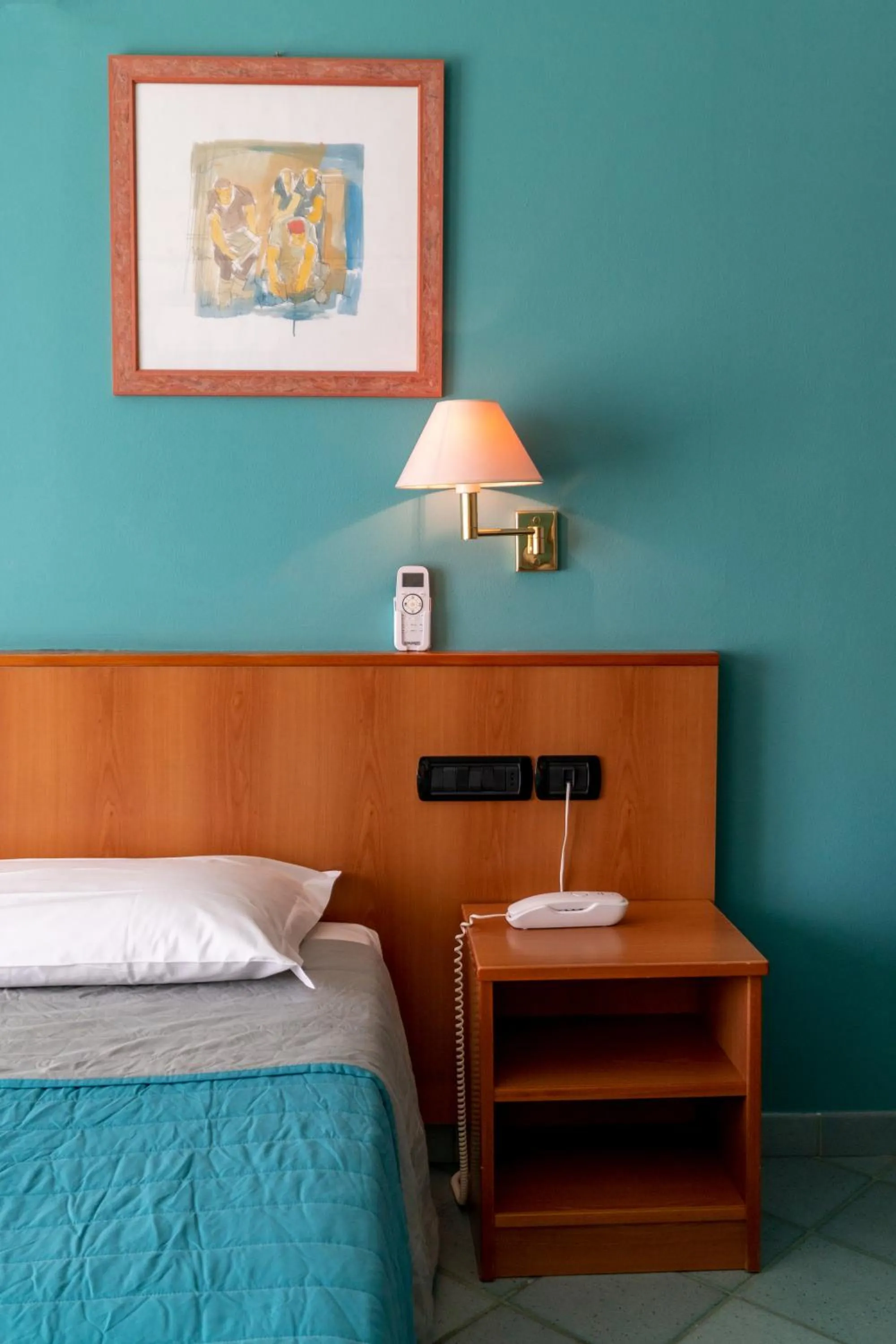 Bedroom, Bed in Hotel Alisei