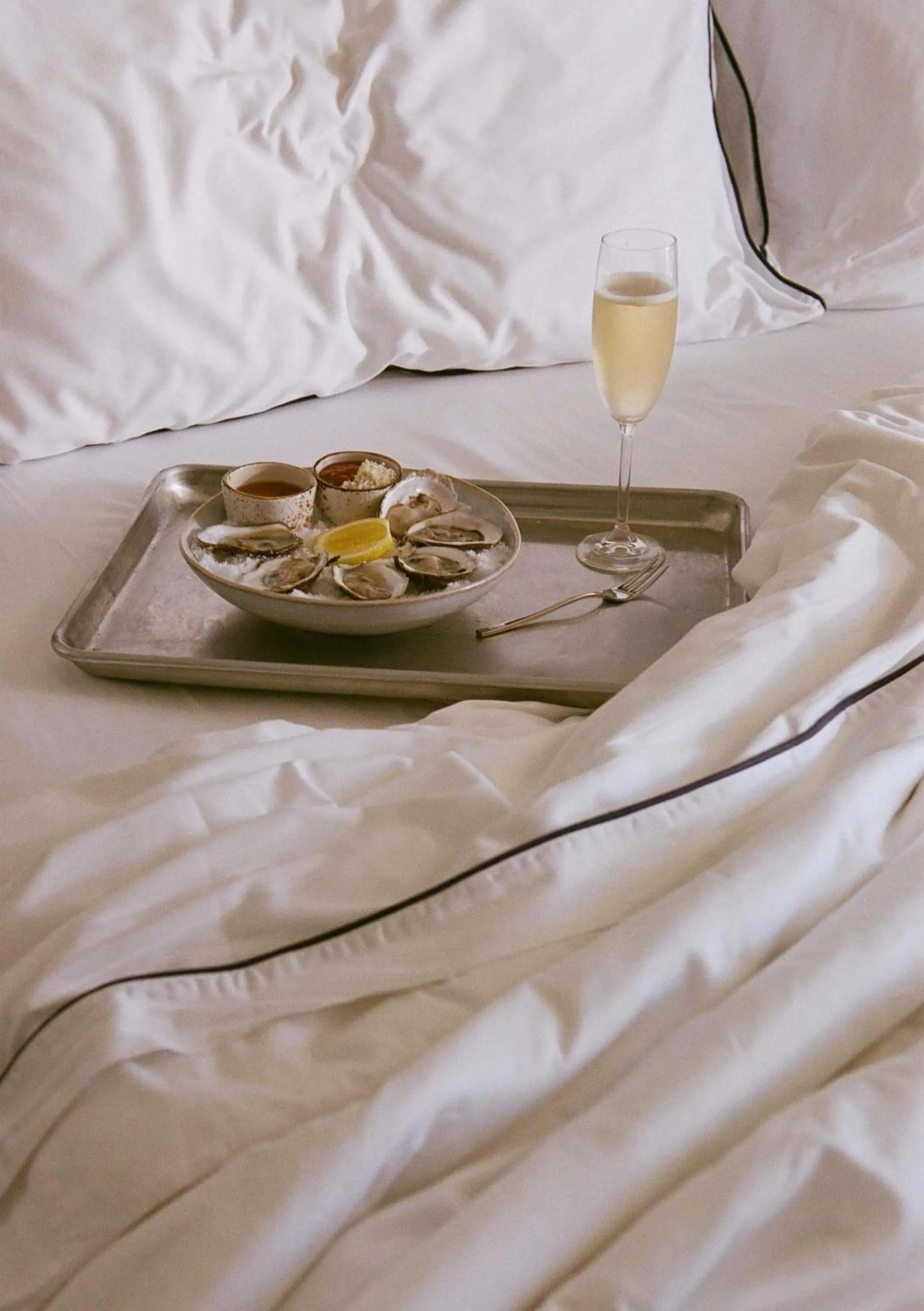 Bed in Montauk Yacht Club