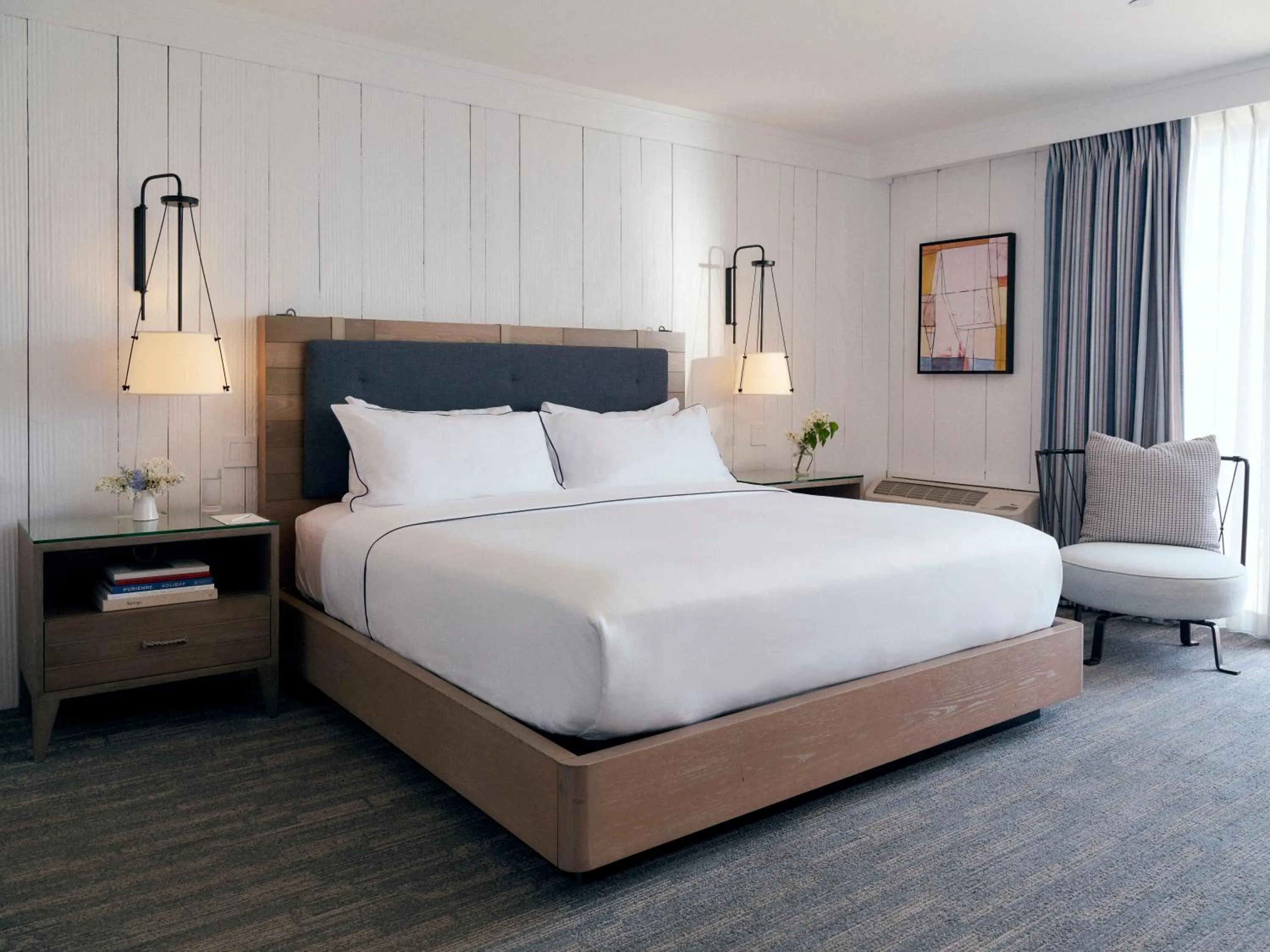 Bed in Montauk Yacht Club