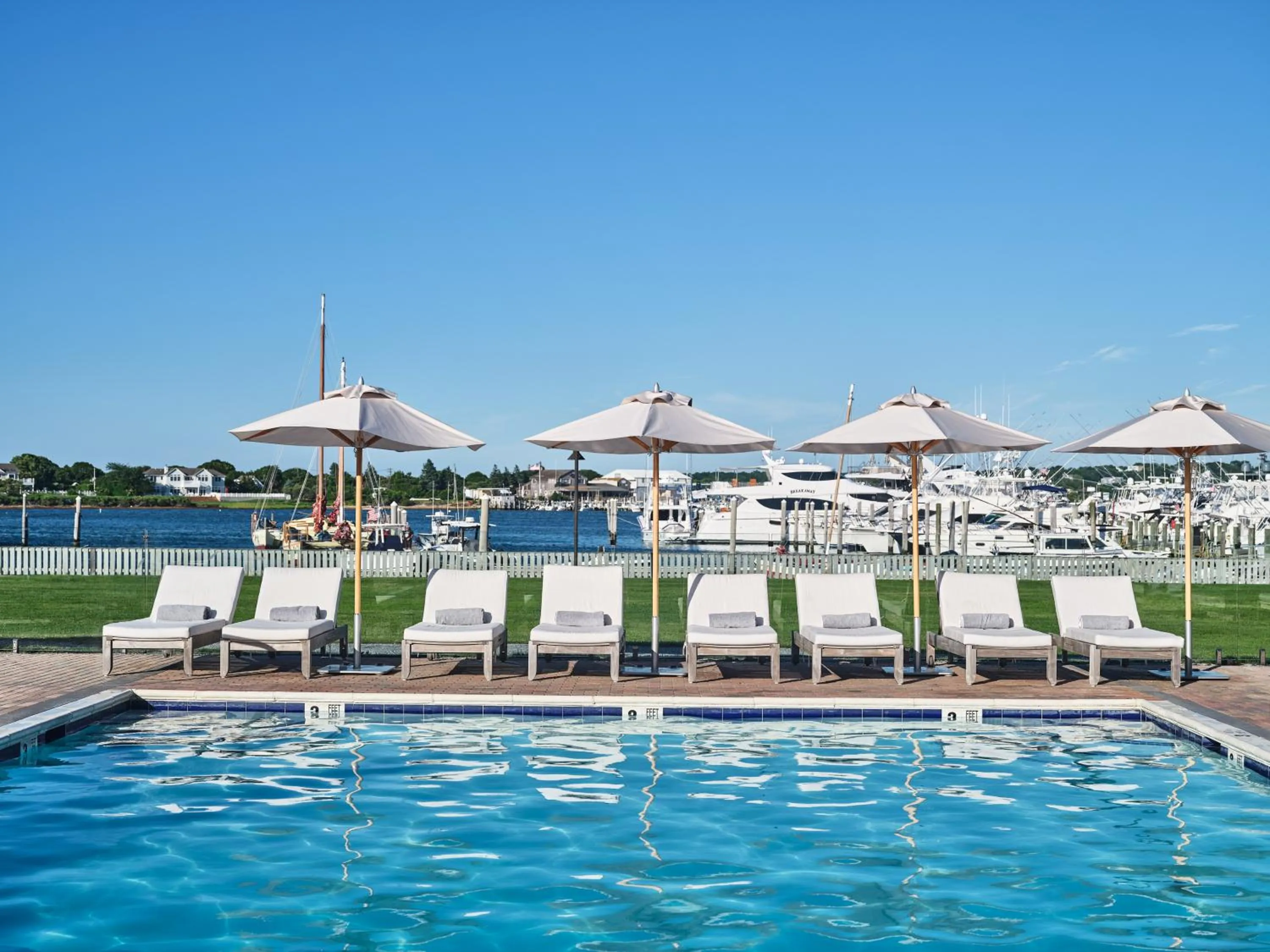 Swimming pool in Montauk Yacht Club