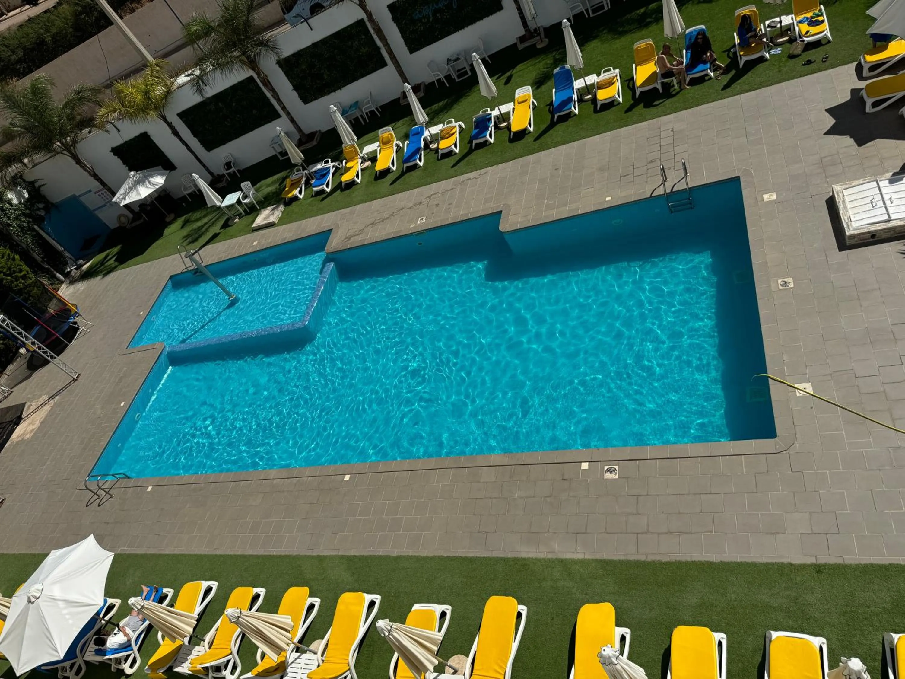 Pool view in Le Zenith Hotel Oran