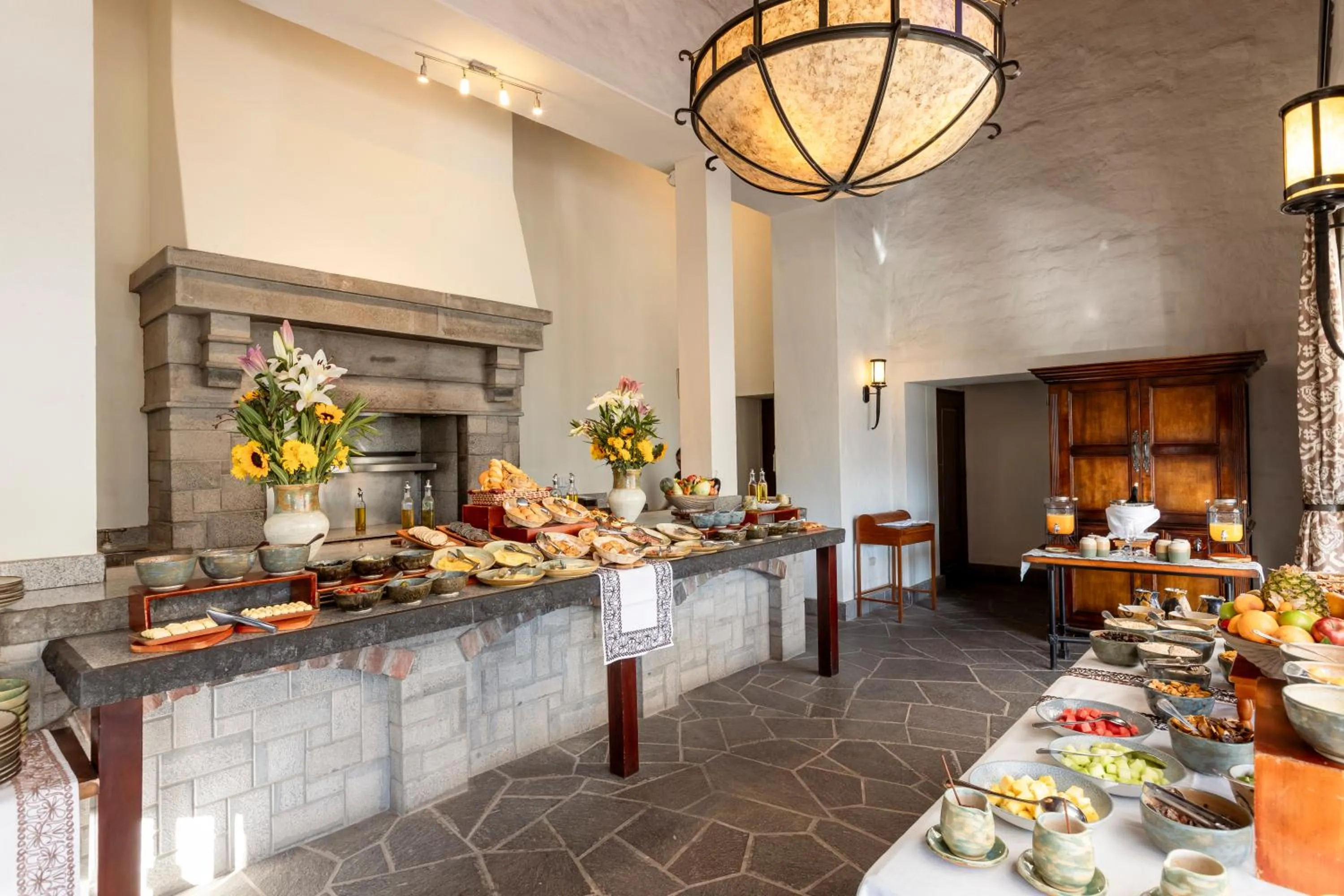 Food and drinks in Las Casitas, A Belmond Hotel, Colca Canyon