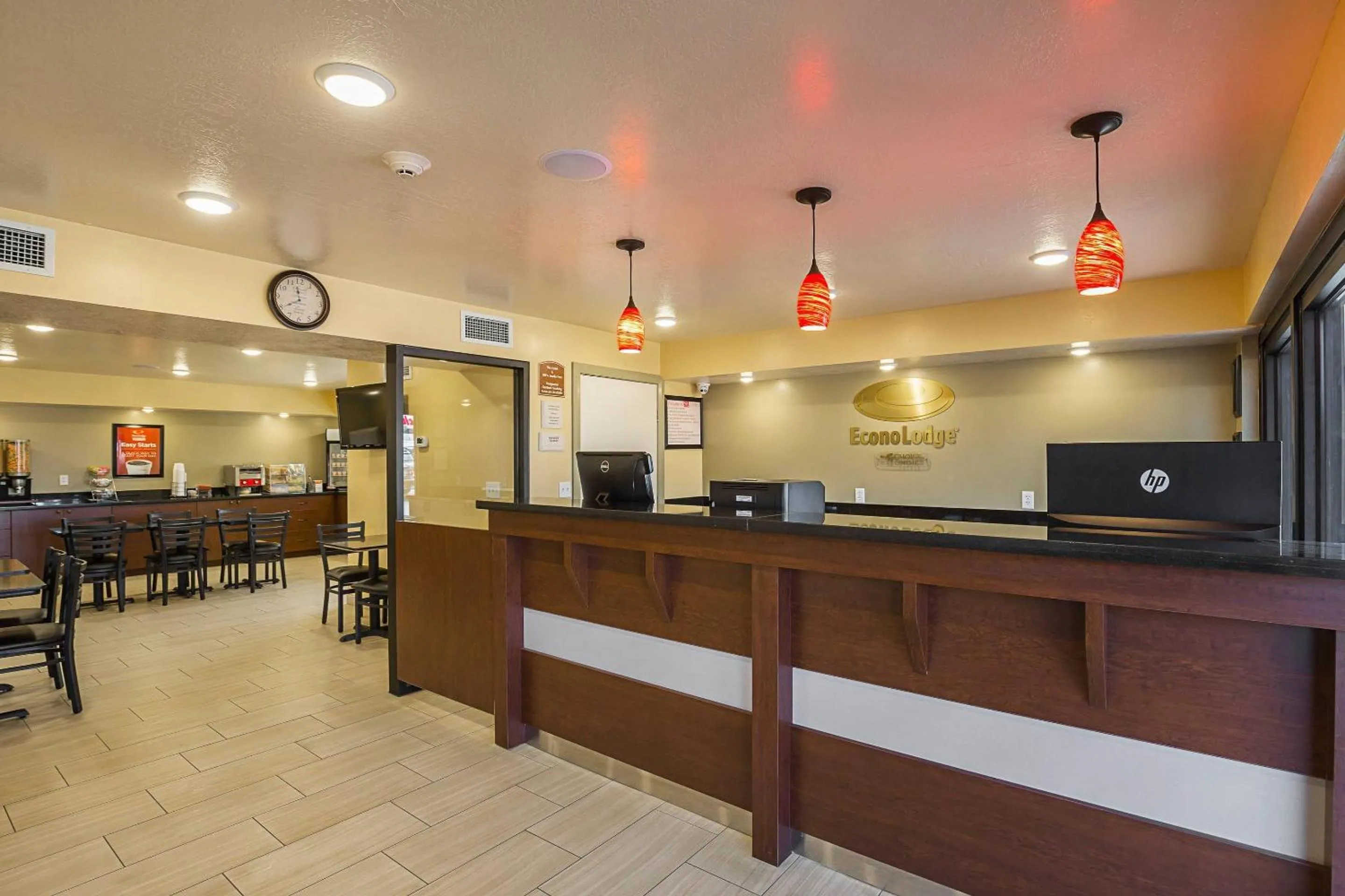 Lobby or reception in Econo Lodge Hurricane Zion Park Area