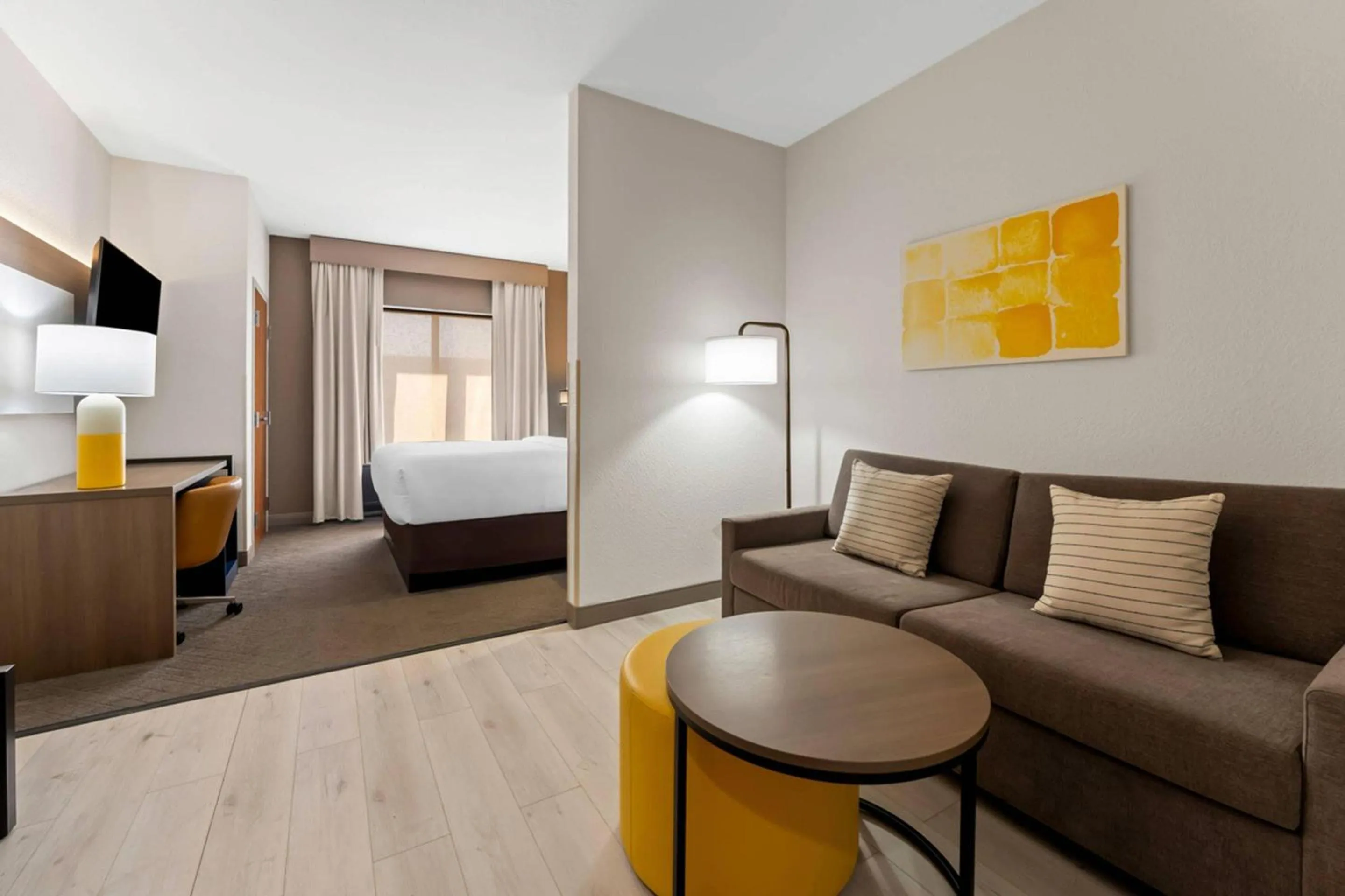 Bedroom, Bed in Comfort Suites Augusta Riverwatch