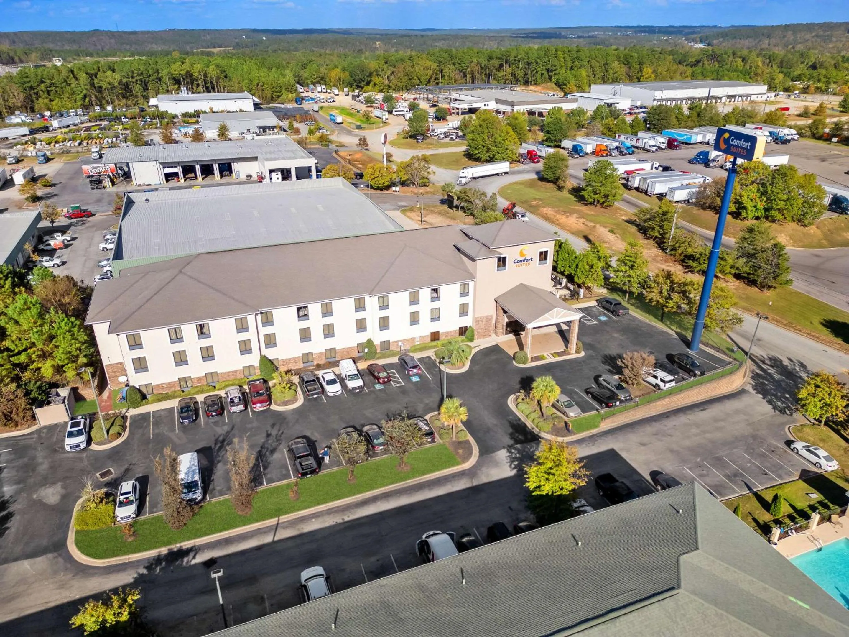 Property building in Comfort Suites Augusta Riverwatch