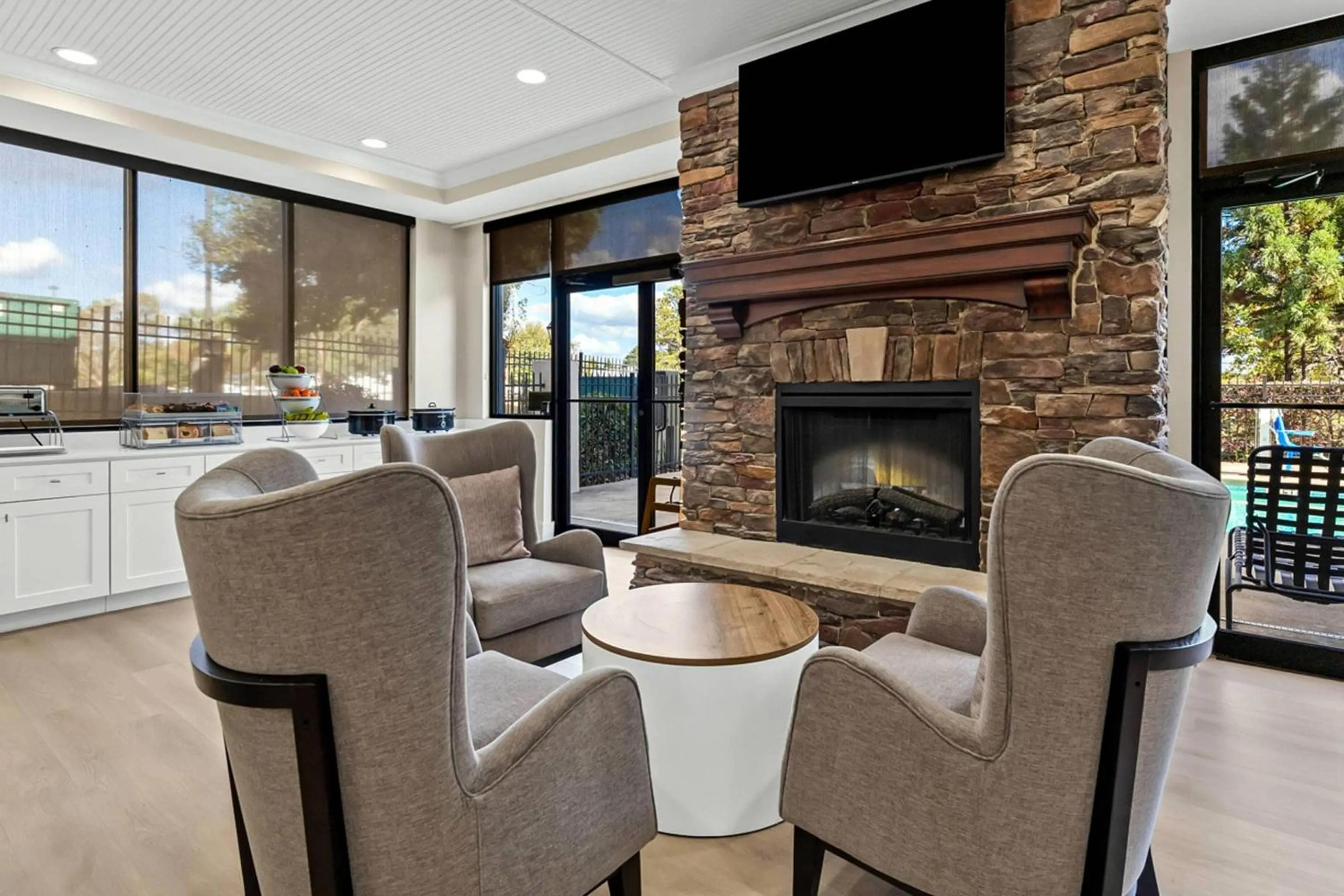 Lobby or reception in Comfort Suites Augusta Riverwatch