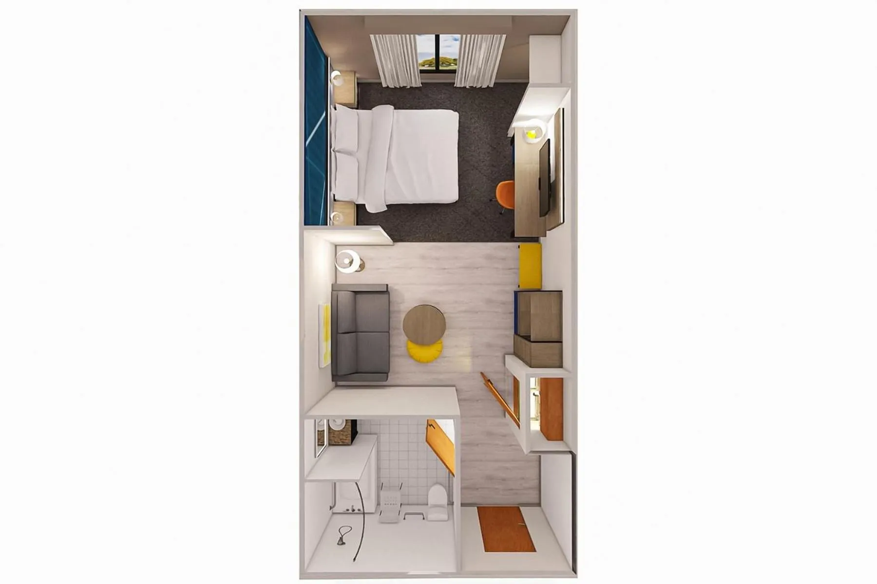 Floor plan in Comfort Suites Augusta Riverwatch