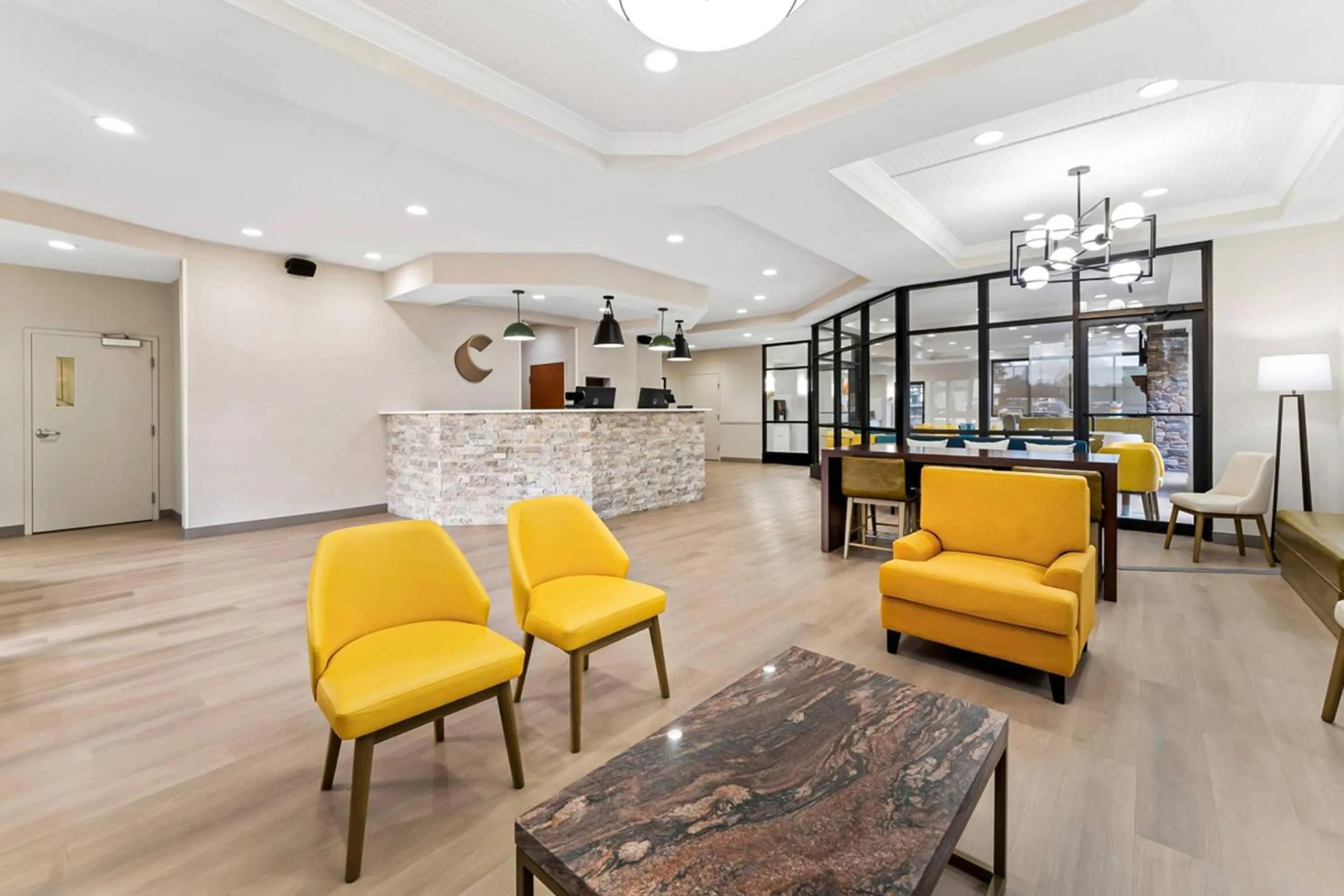 Lobby or reception in Comfort Suites Augusta Riverwatch