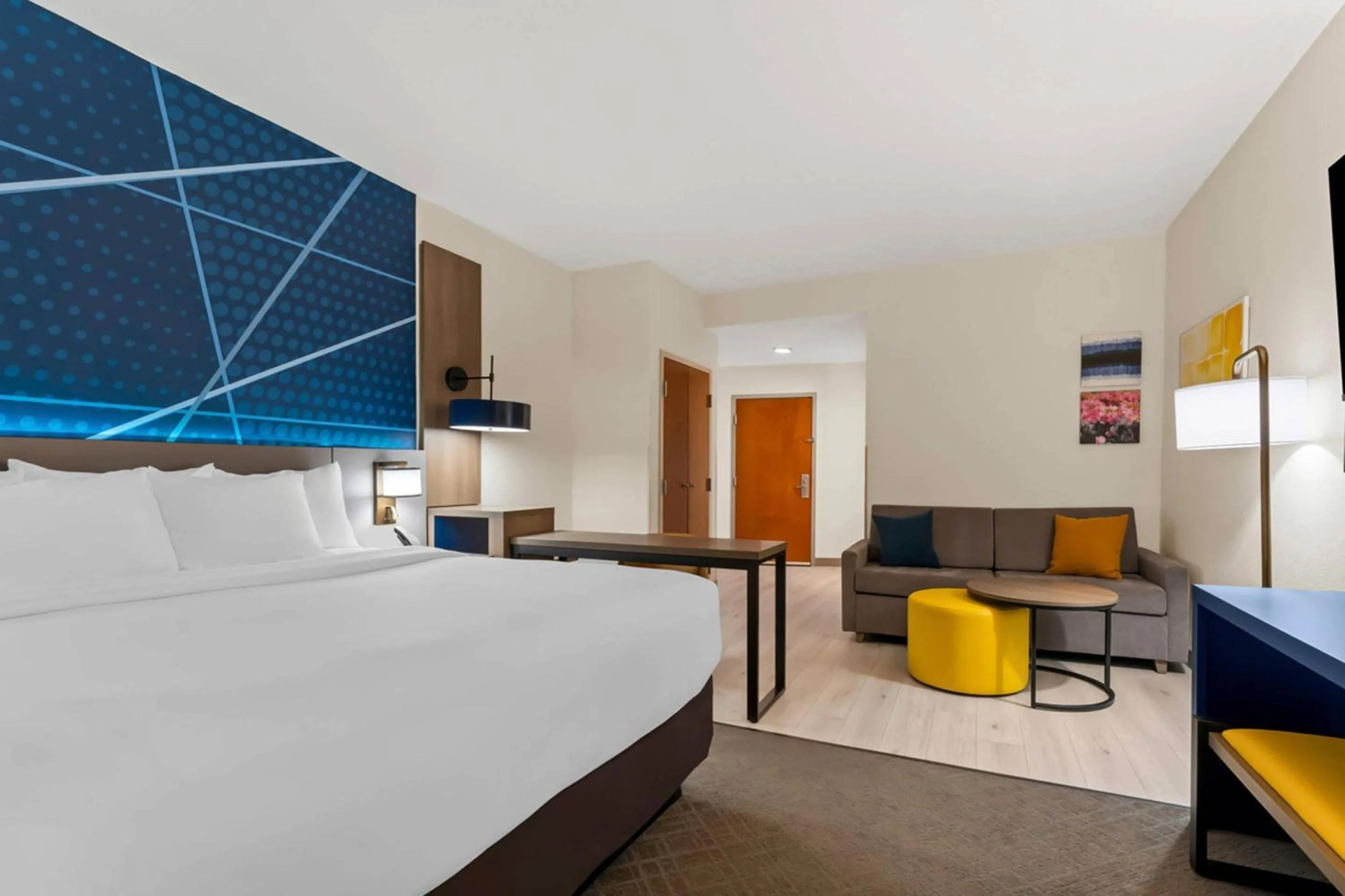 Bedroom, Bed in Comfort Suites Augusta Riverwatch