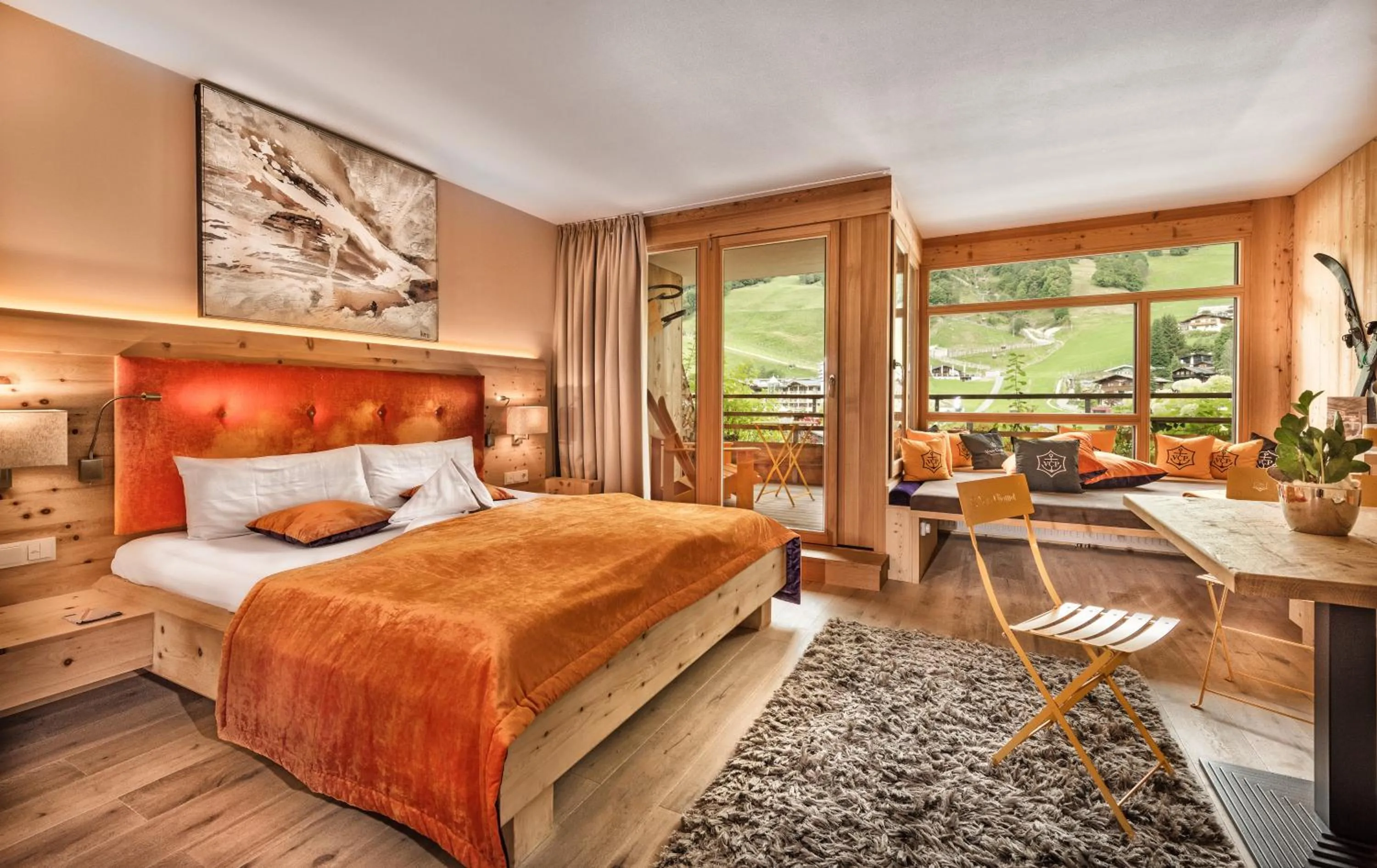 Photo of the whole room, Bed in Alpin Juwel - Bio und Lifestylehotel