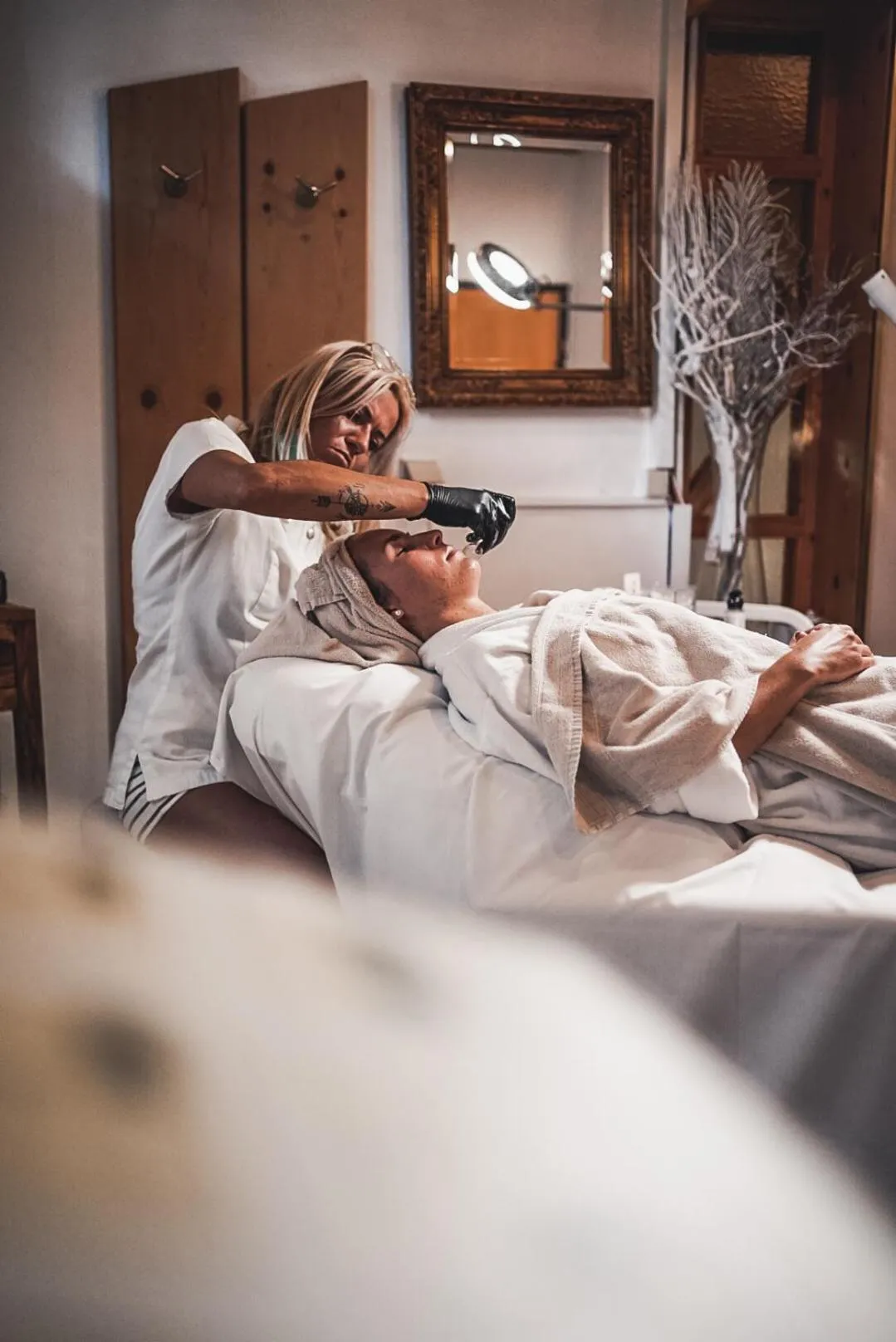 Spa and wellness centre/facilities, Bed in Alpin Juwel - Bio und Lifestylehotel