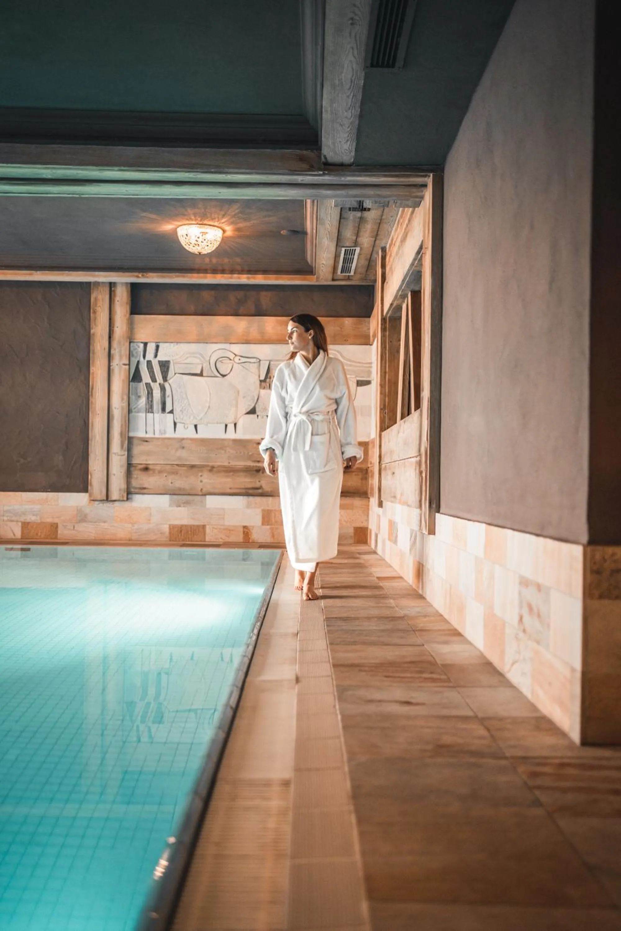 Swimming pool in Alpin Juwel - Bio und Lifestylehotel