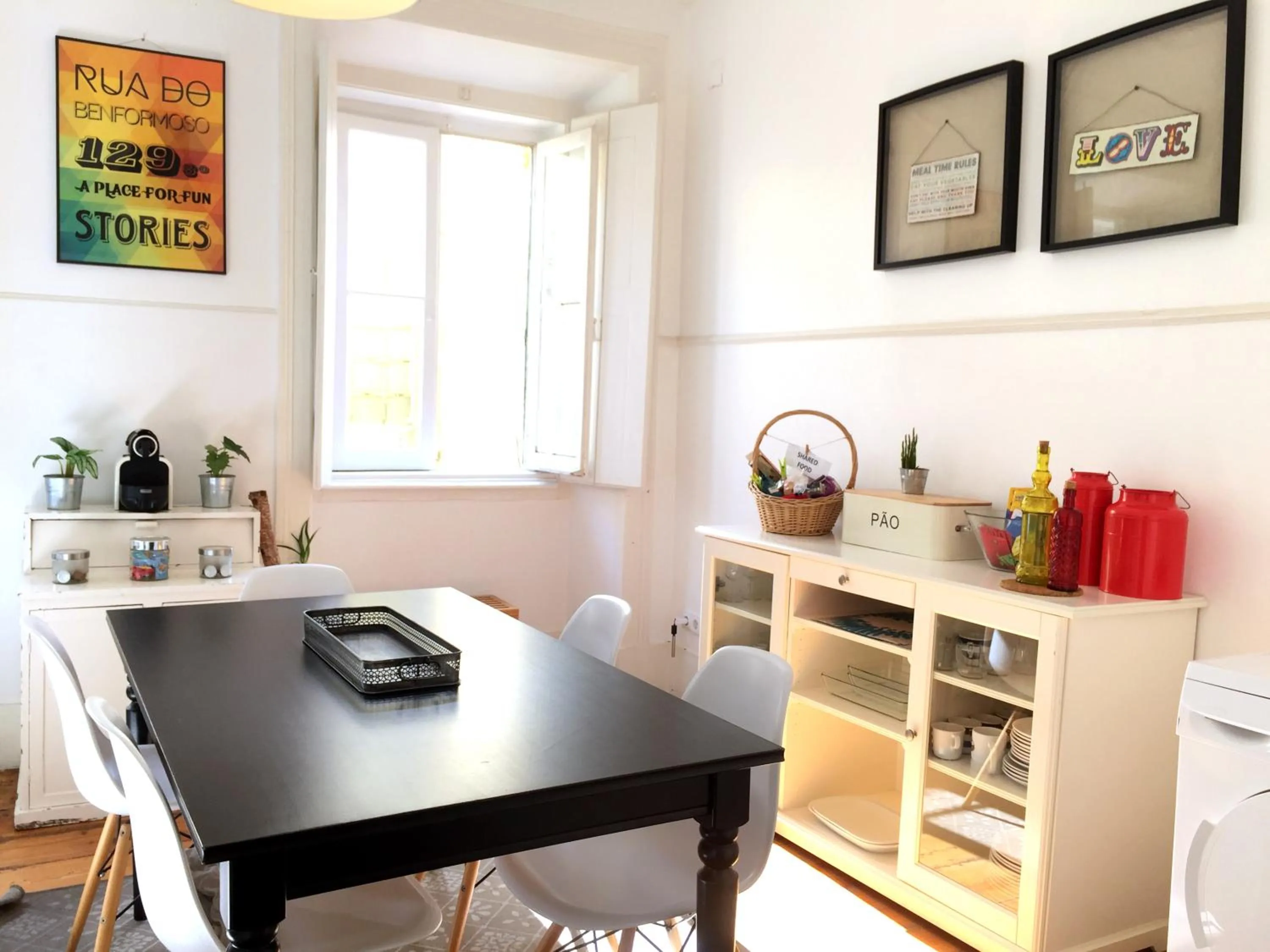 kitchen in The Color Hostel