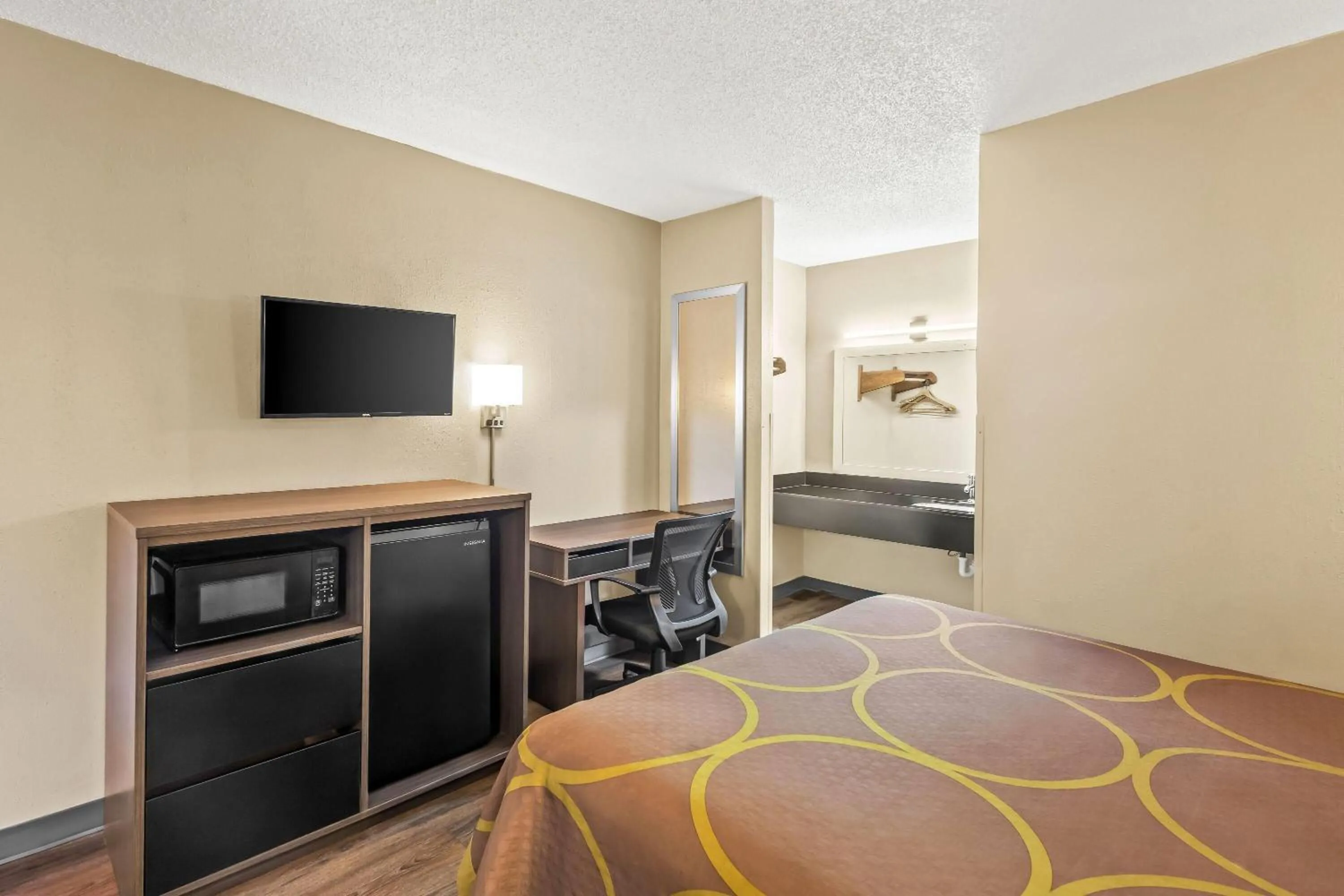 Bed in Super 8 by Wyndham Commerce