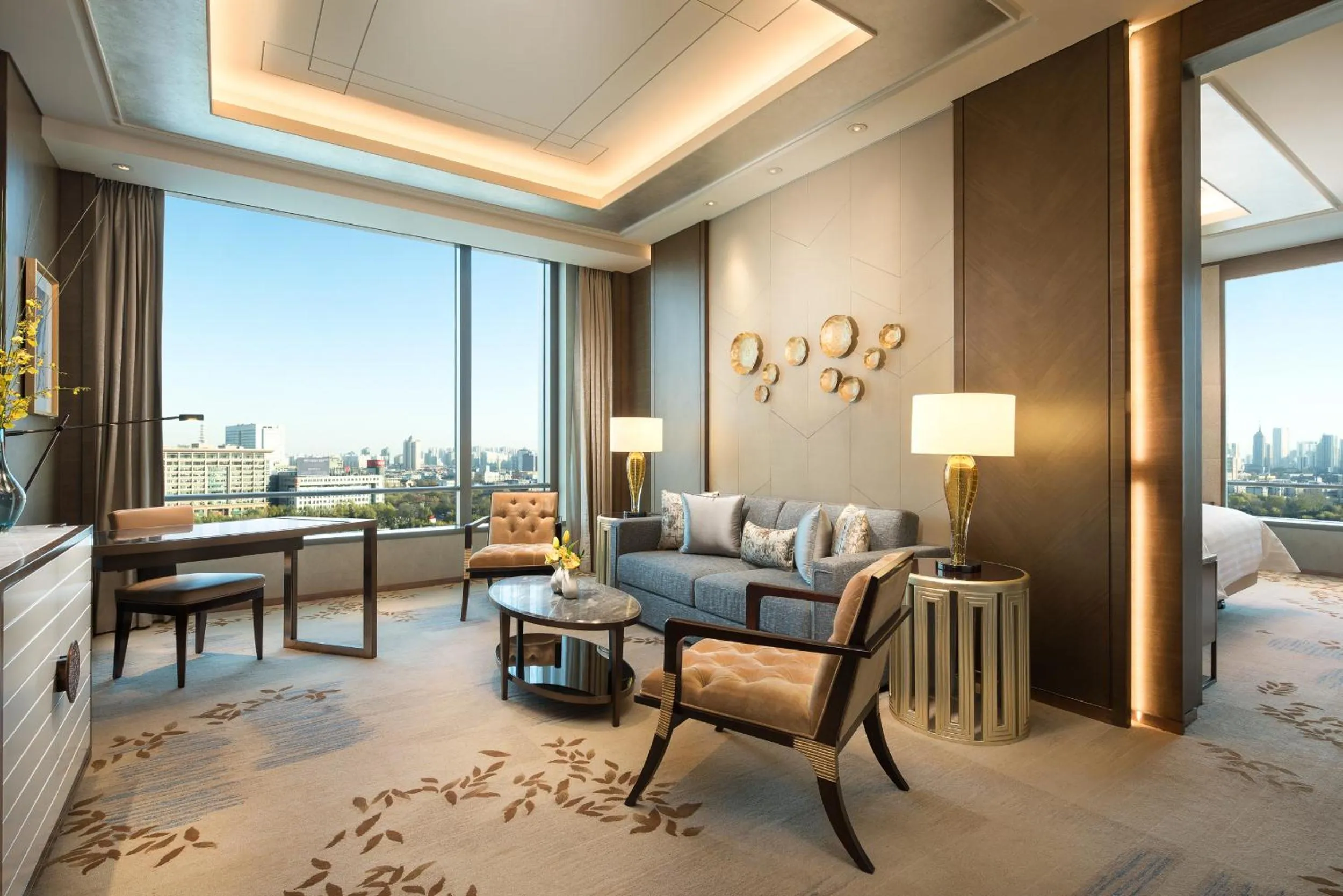 Living room in Shangri-La Jinan