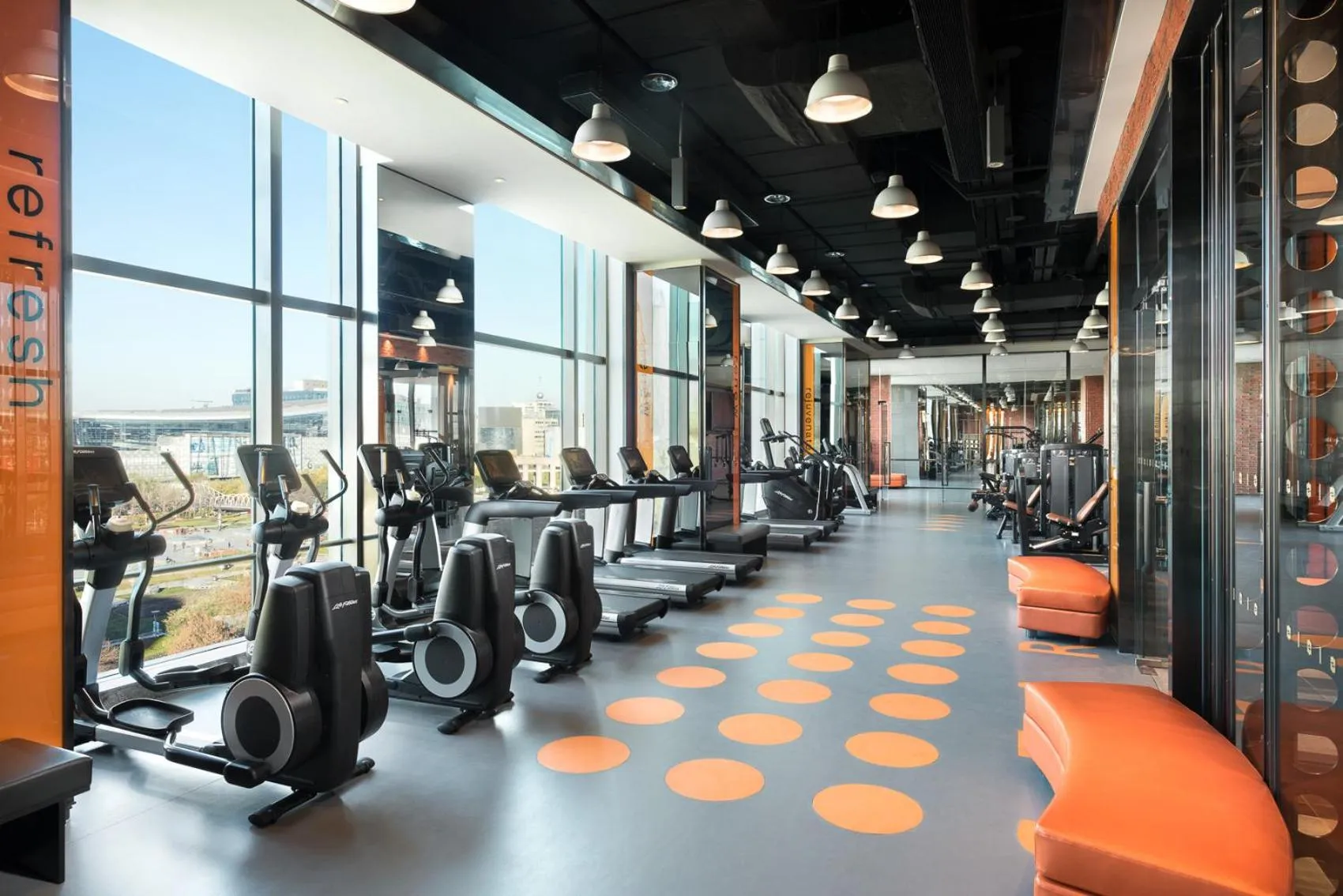 Fitness centre/facilities in Shangri-La Jinan