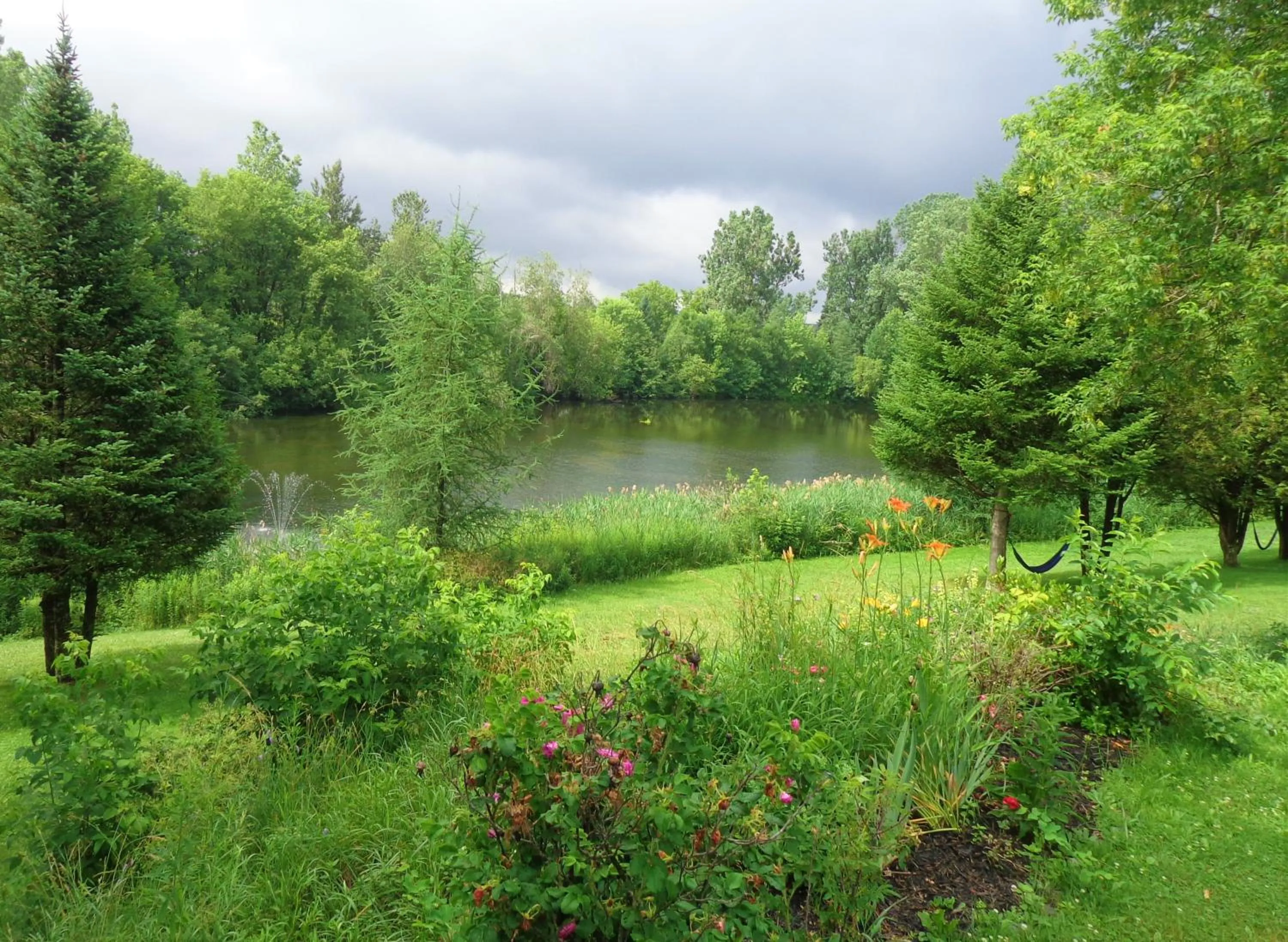 Natural landscape in Motel des Deux Lacs