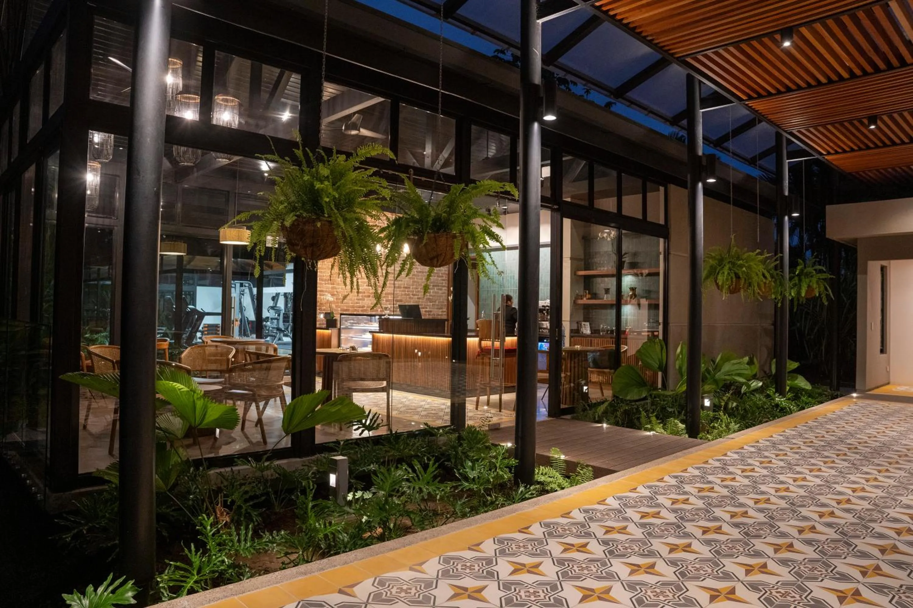 Restaurant/places to eat in Hideaway Rio Celeste Hotel