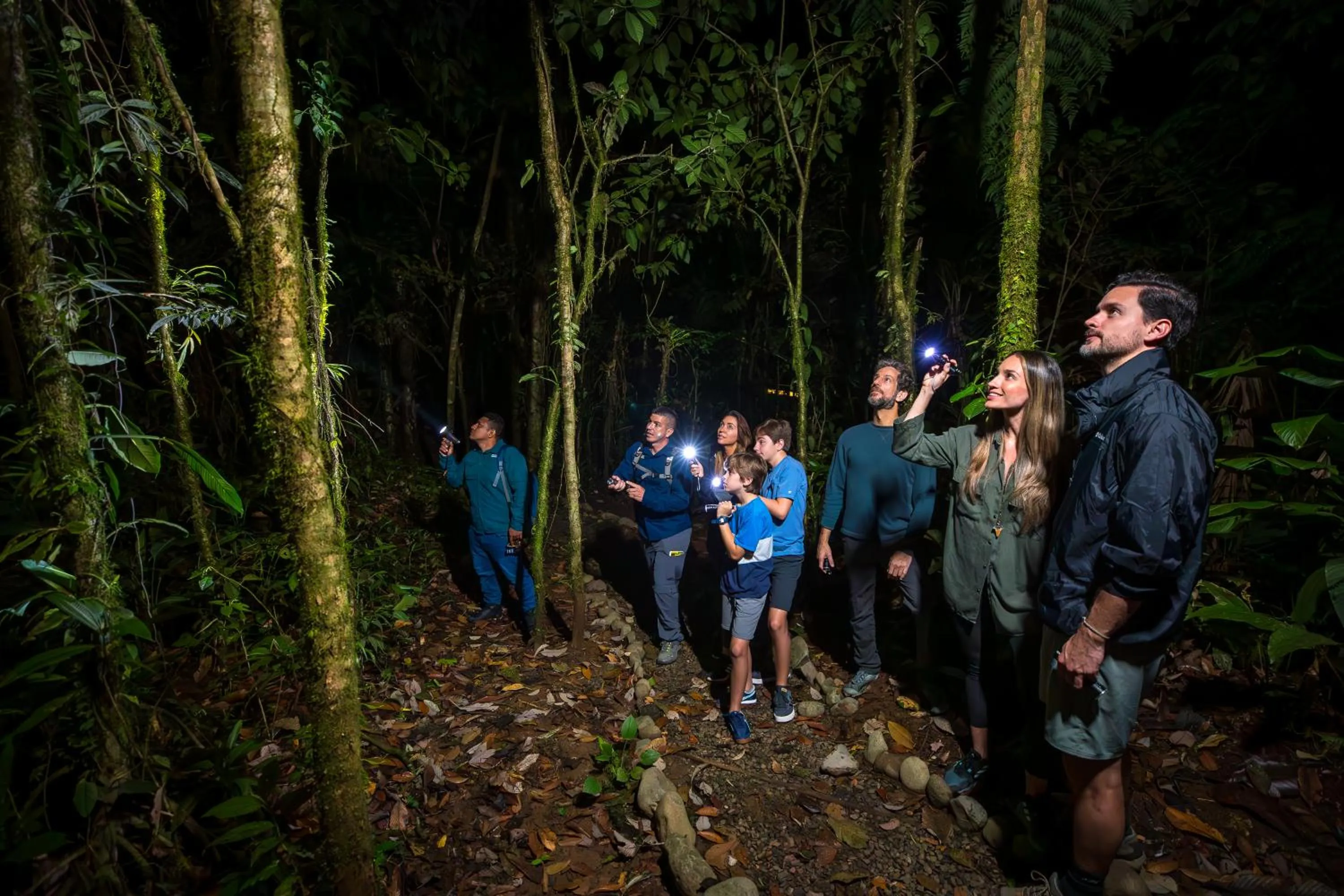 People in Hideaway Rio Celeste Hotel