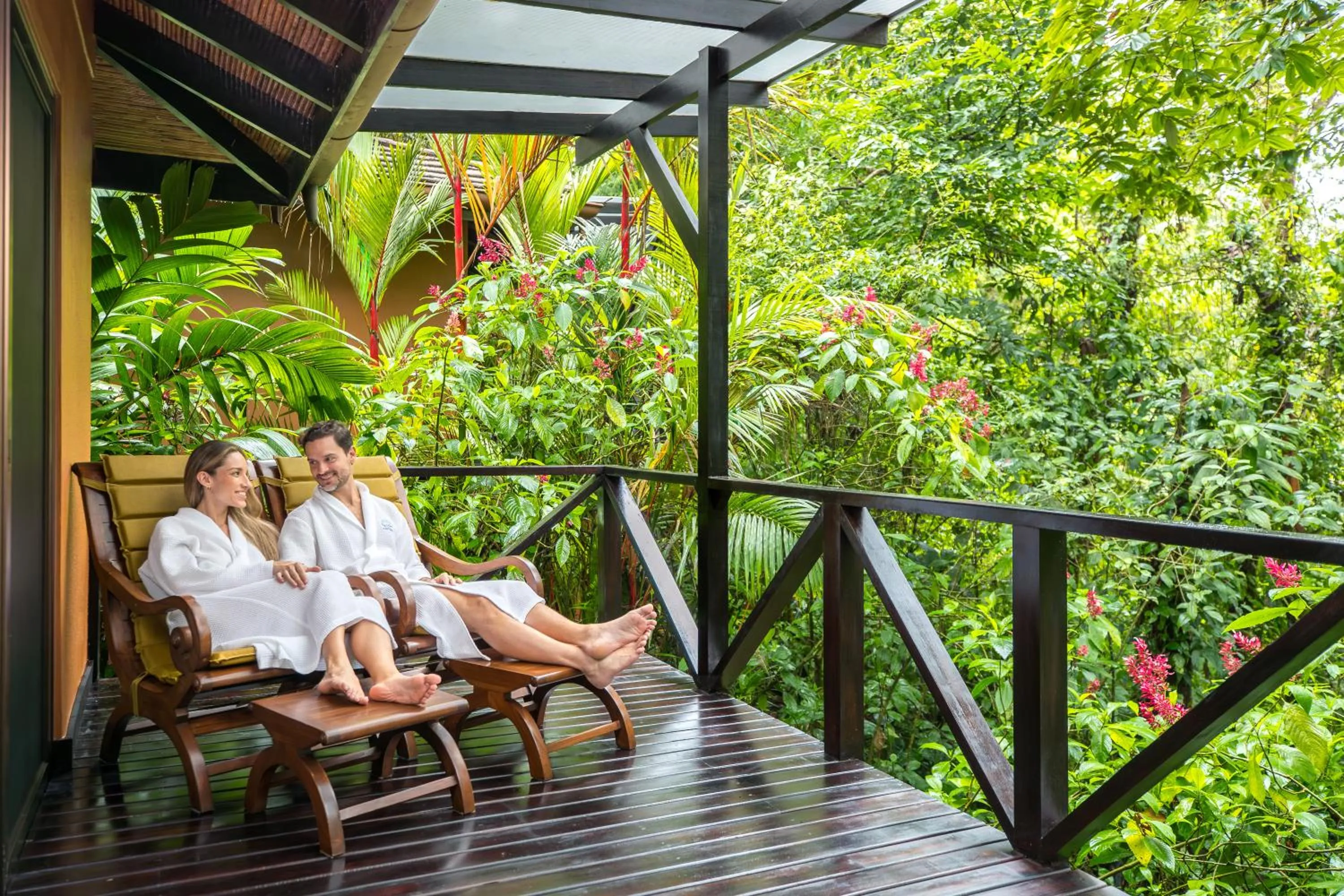 Balcony/Terrace in Hideaway Rio Celeste Hotel