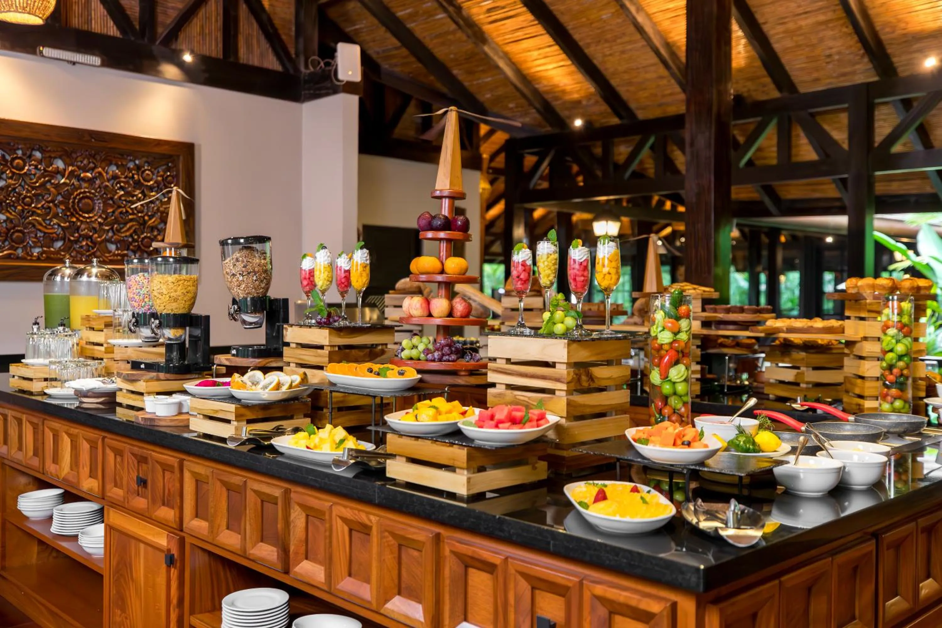 Restaurant/places to eat in Hideaway Rio Celeste Hotel