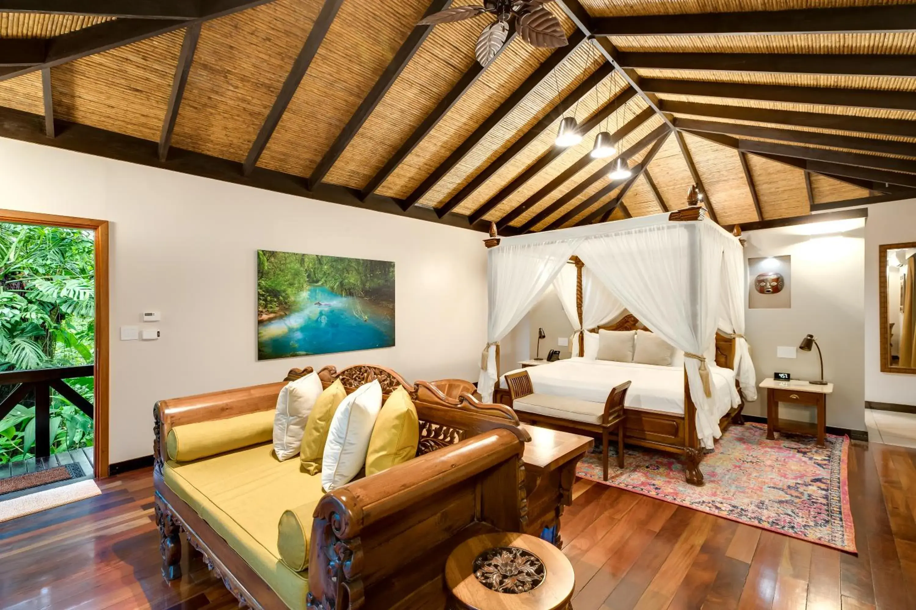 Garden View Casita - King in Hideaway Rio Celeste Hotel Garden View Casita - King in Hideaway Rio Celeste Hotel