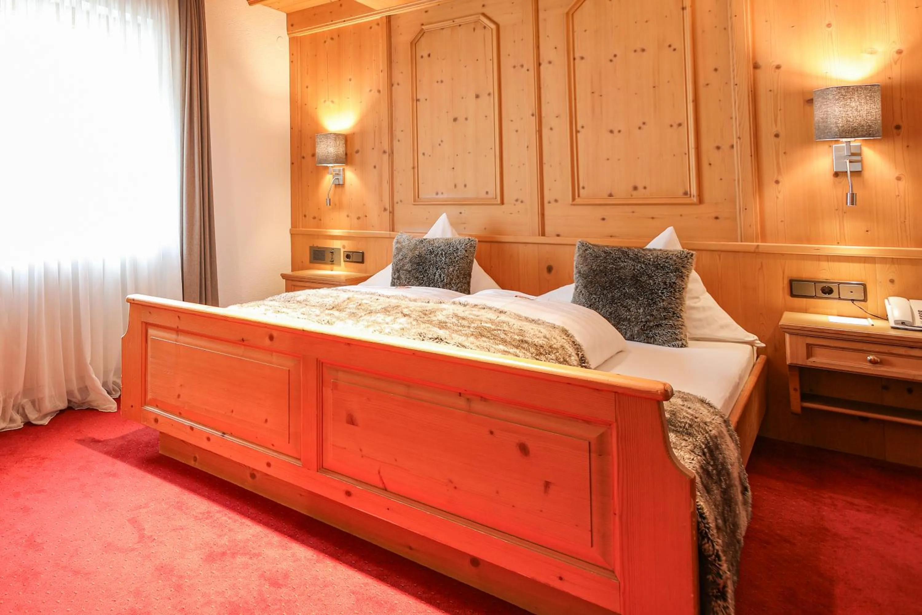 Bed in Chalet Madlein