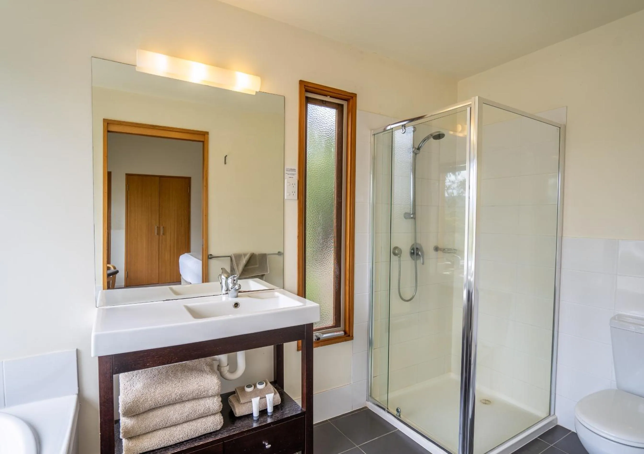 Bathroom in Stewarts Bay Lodge