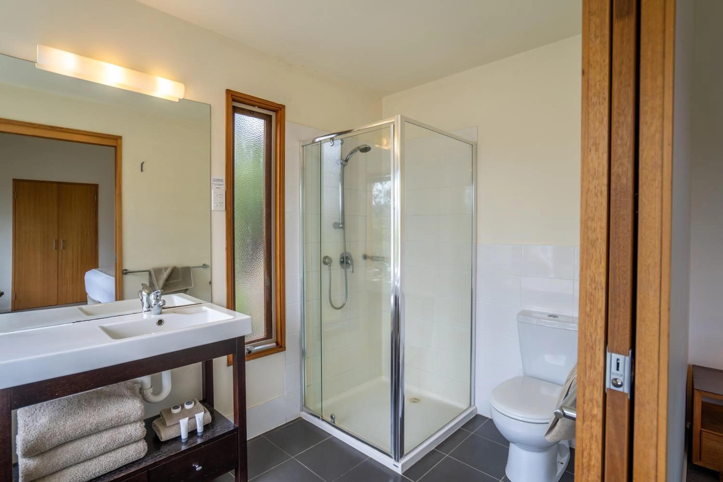 Bathroom in Stewarts Bay Lodge