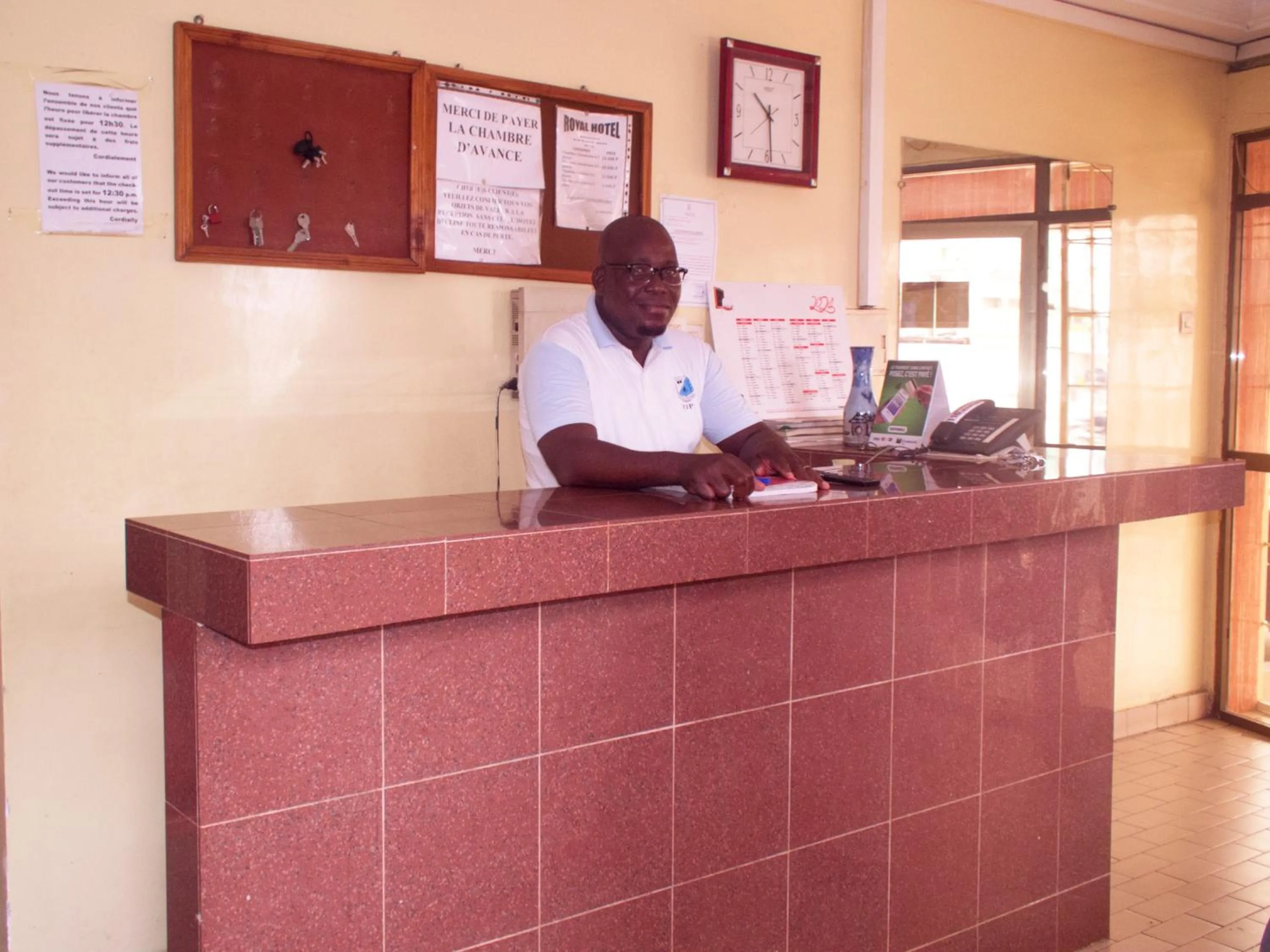 Lobby or reception in Royal hotel