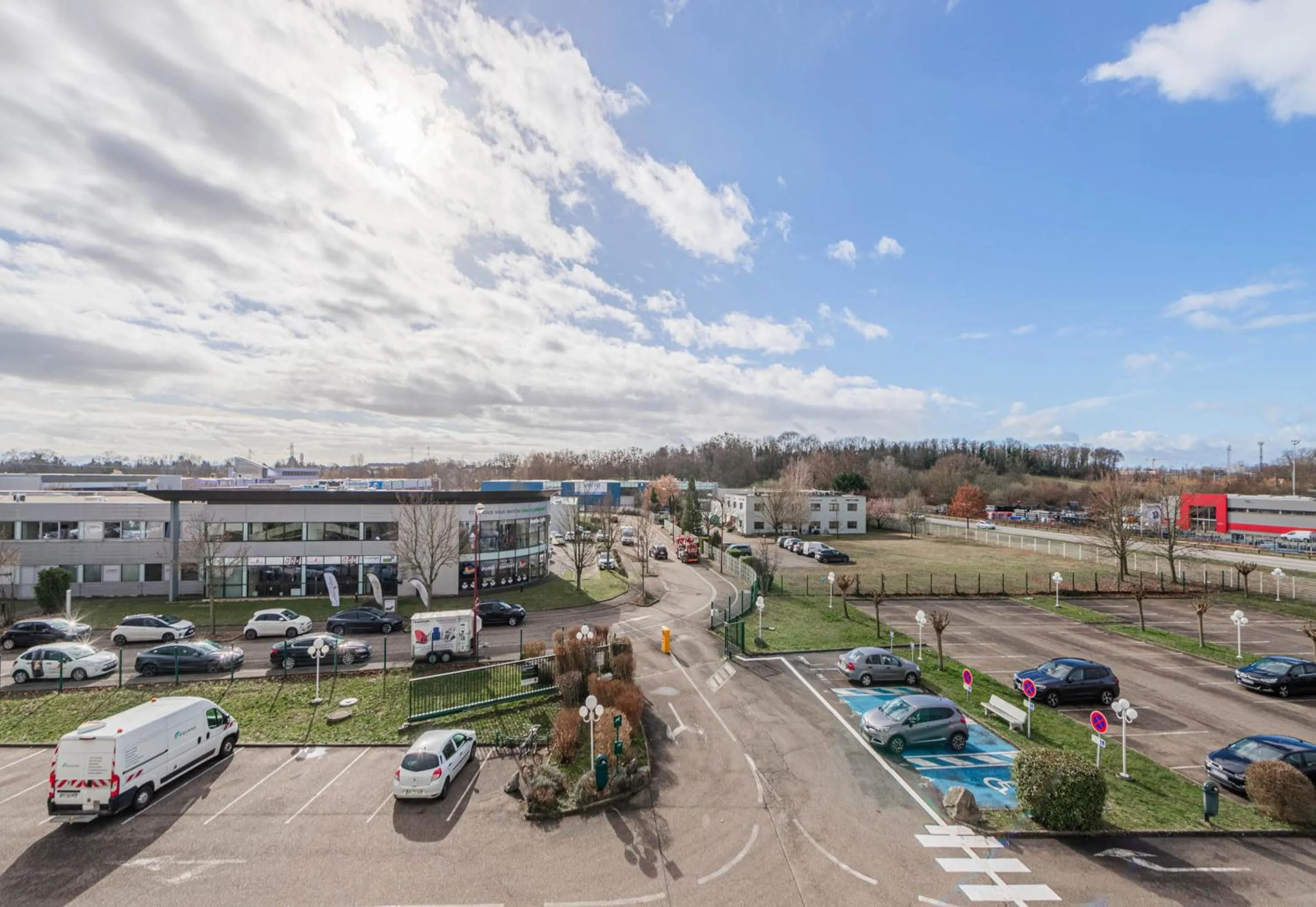 View (from property/room) in B&B HOTEL Strasbourg Nord Mundolsheim
