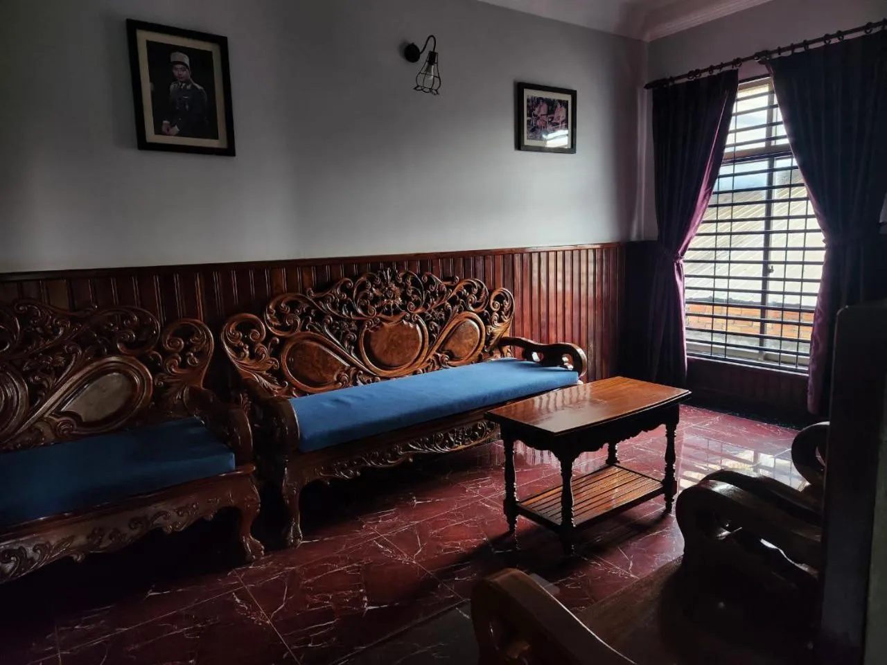 Living room in Jasmine Lodge Siem Reap
