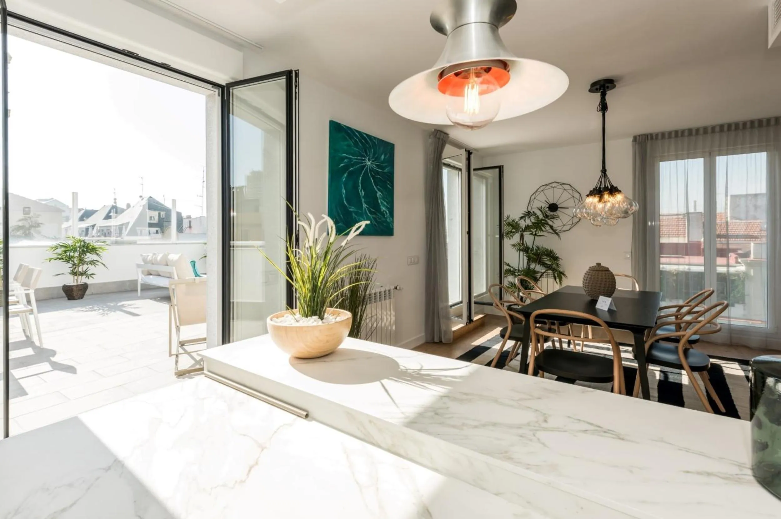Balcony/Terrace in Plaza de España Skyline