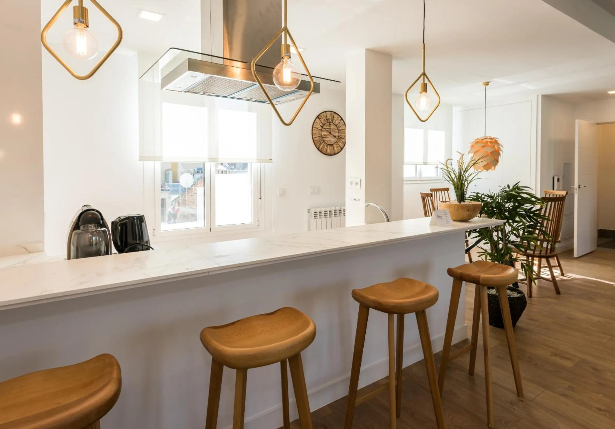 Kitchen or kitchenette in Plaza de España Skyline