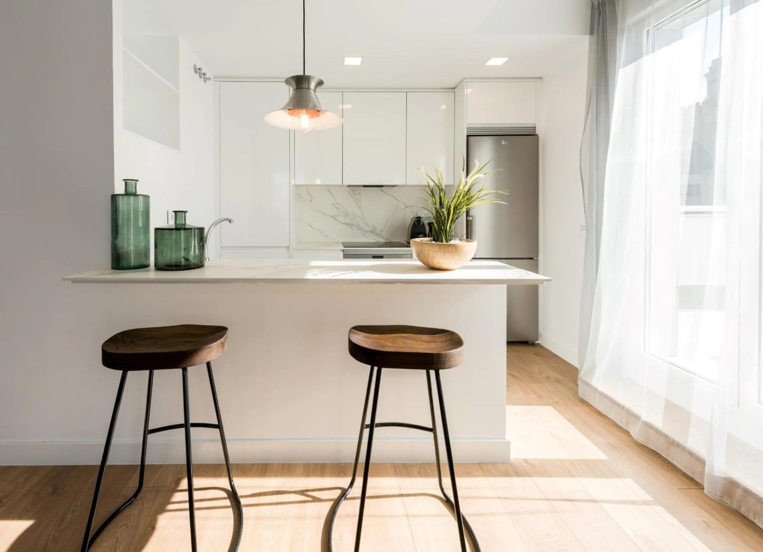 Kitchen or kitchenette in Plaza de España Skyline