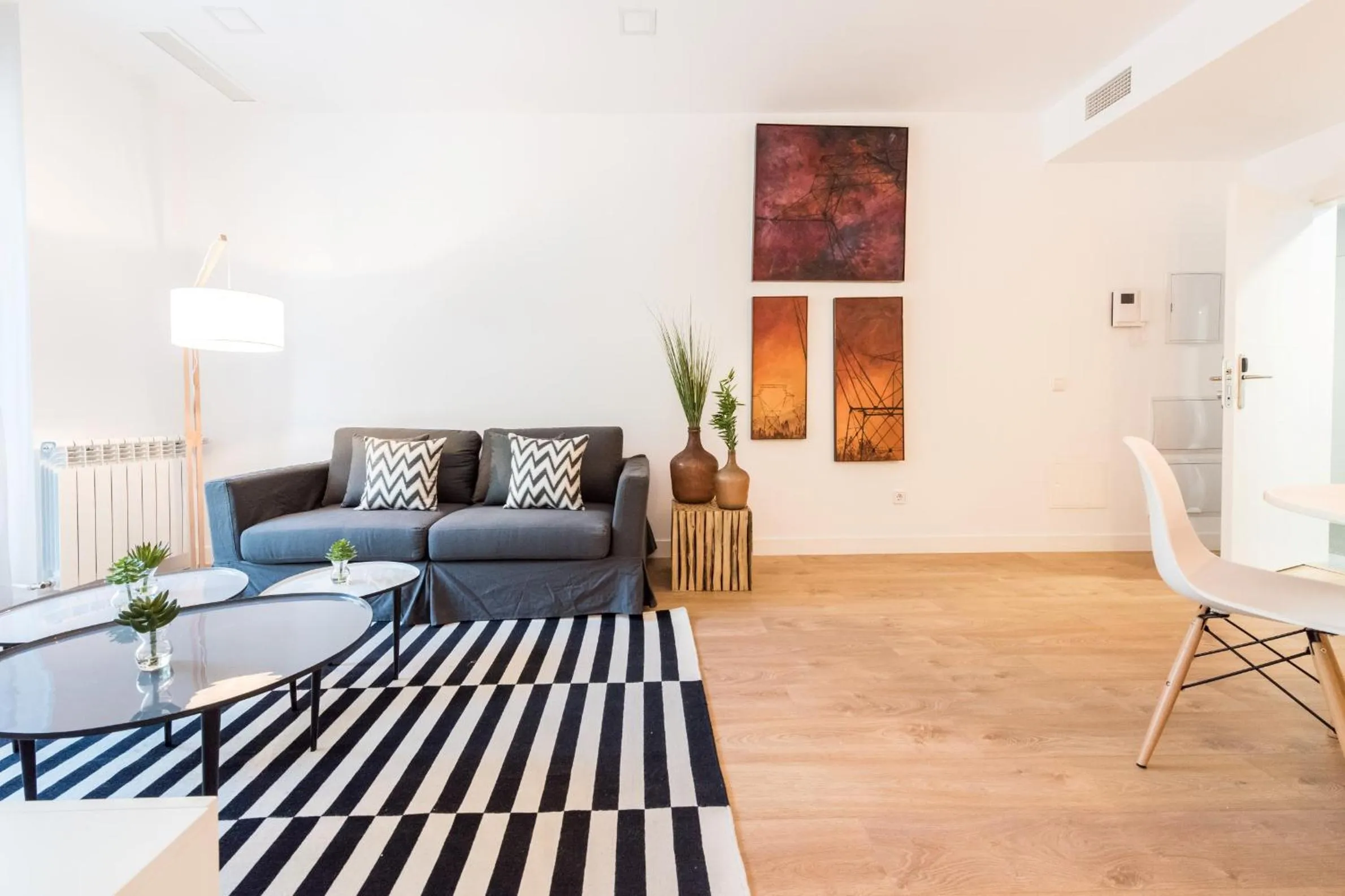 Living room in Plaza de España Skyline