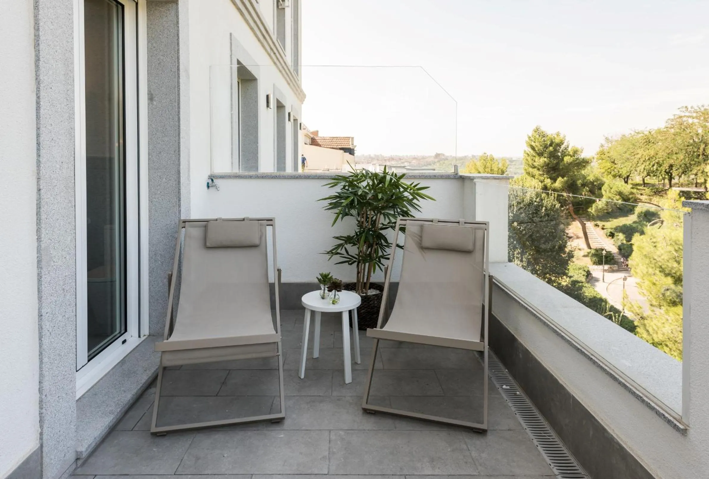 Balcony/Terrace in Plaza de España Skyline