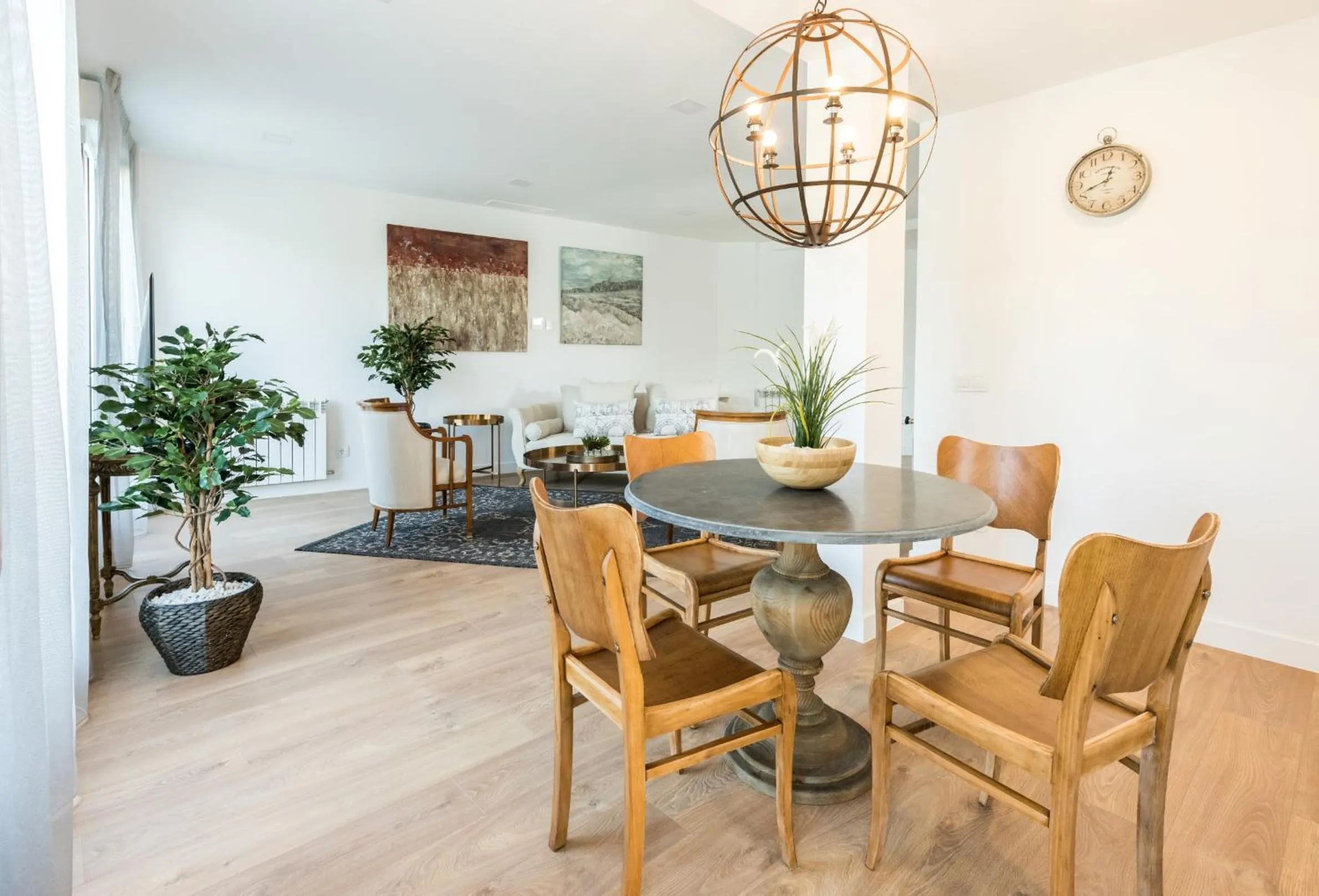 Living room in Plaza de España Skyline