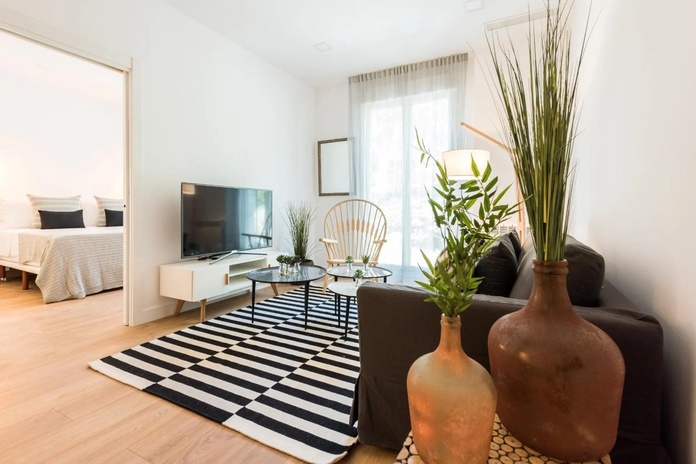Living room in Plaza de España Skyline