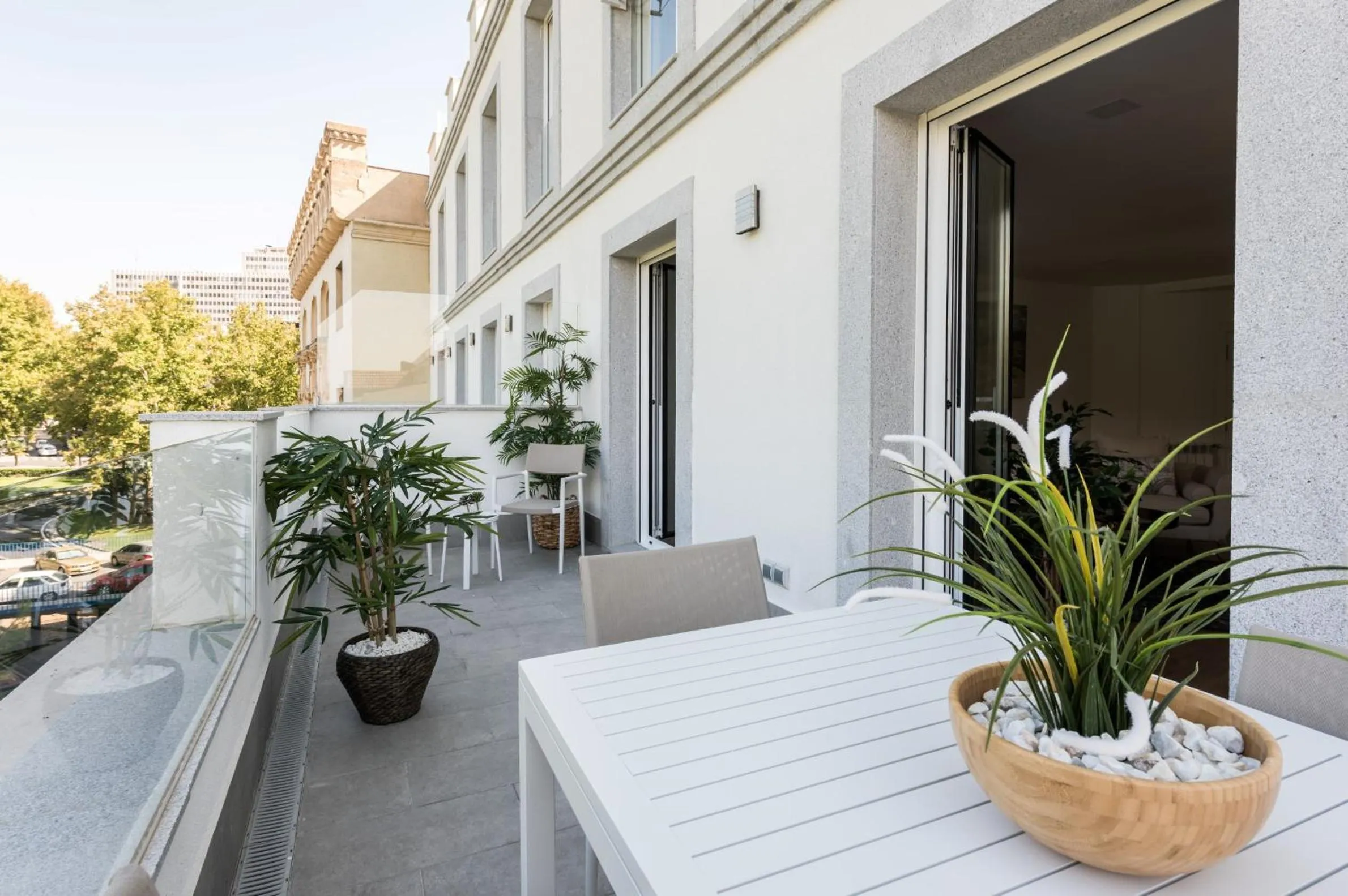Balcony/Terrace in Plaza de España Skyline