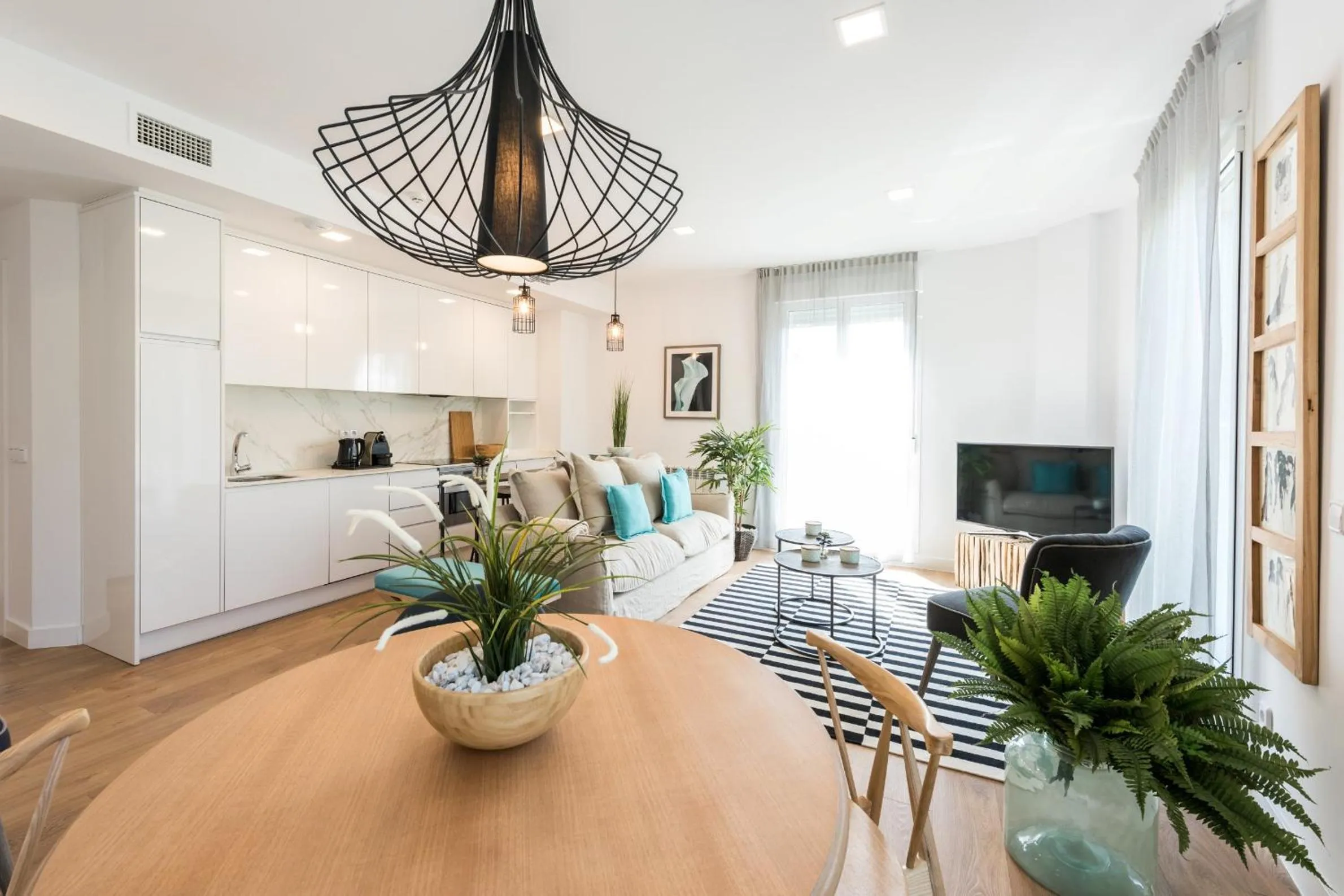 Kitchen or kitchenette in Plaza de España Skyline