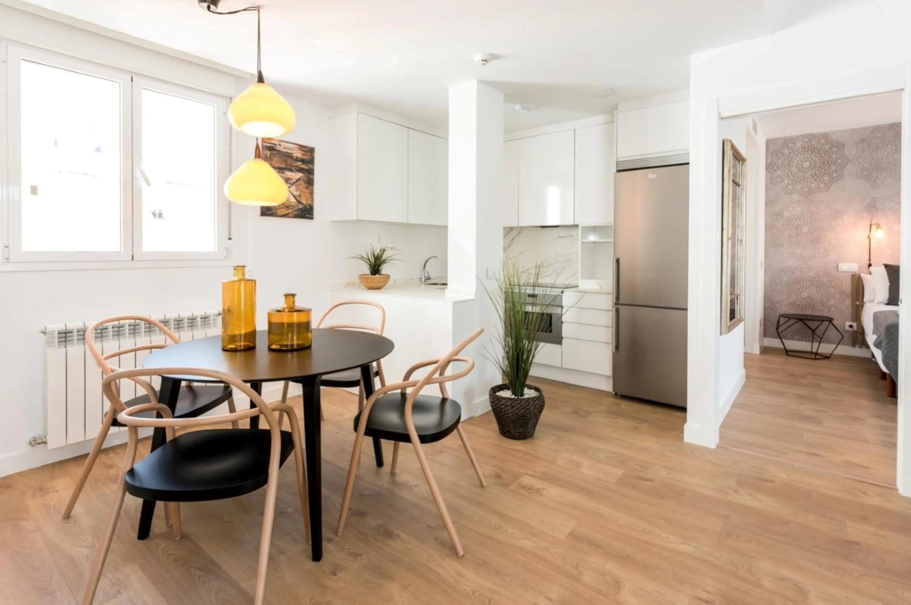 Kitchen or kitchenette in Plaza de España Skyline