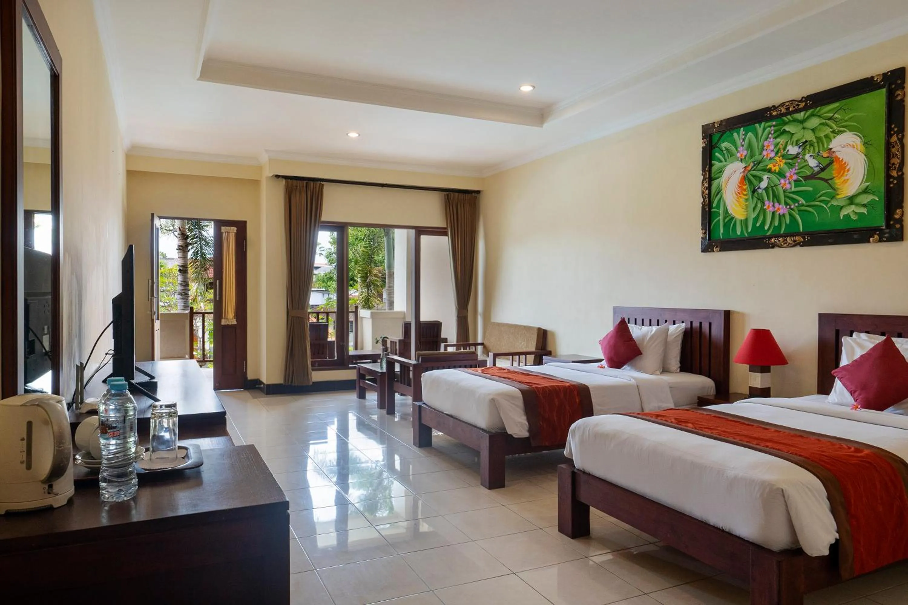 Photo of the whole room, Bed in Kusuma Resort Seminyak